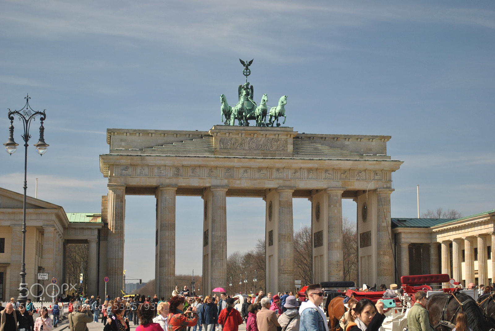 Nikon D3000 sample photo. Brandenburg tor photography