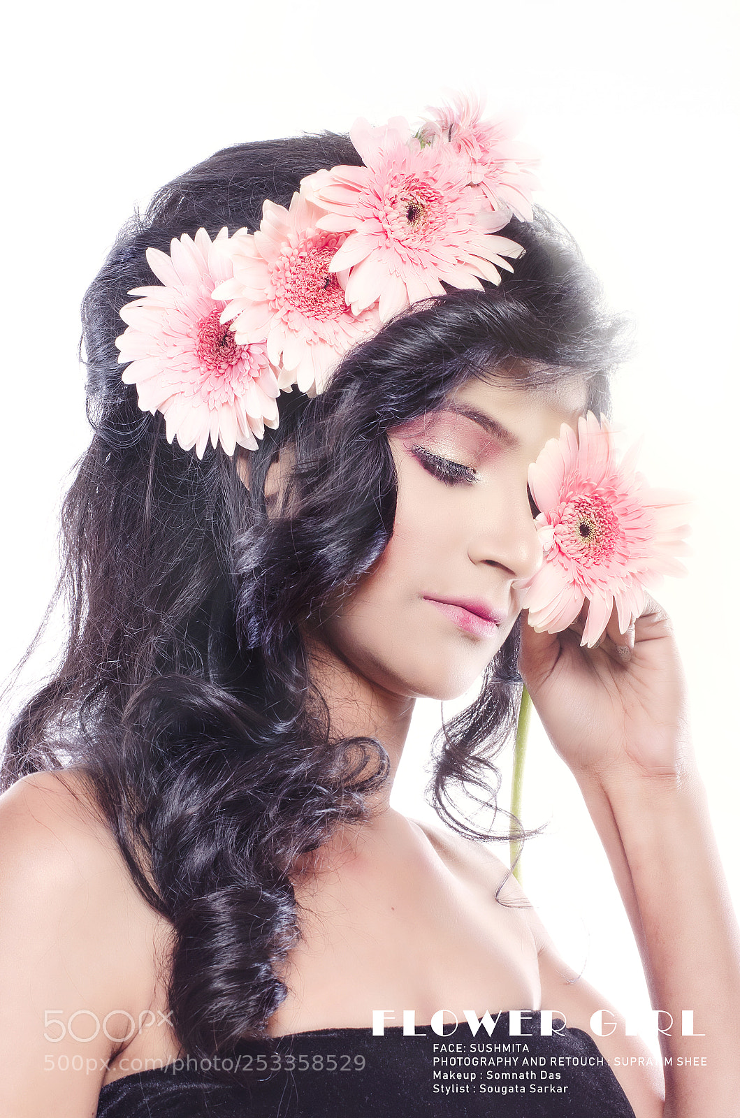Nikon D7000 sample photo. Flower girl photography