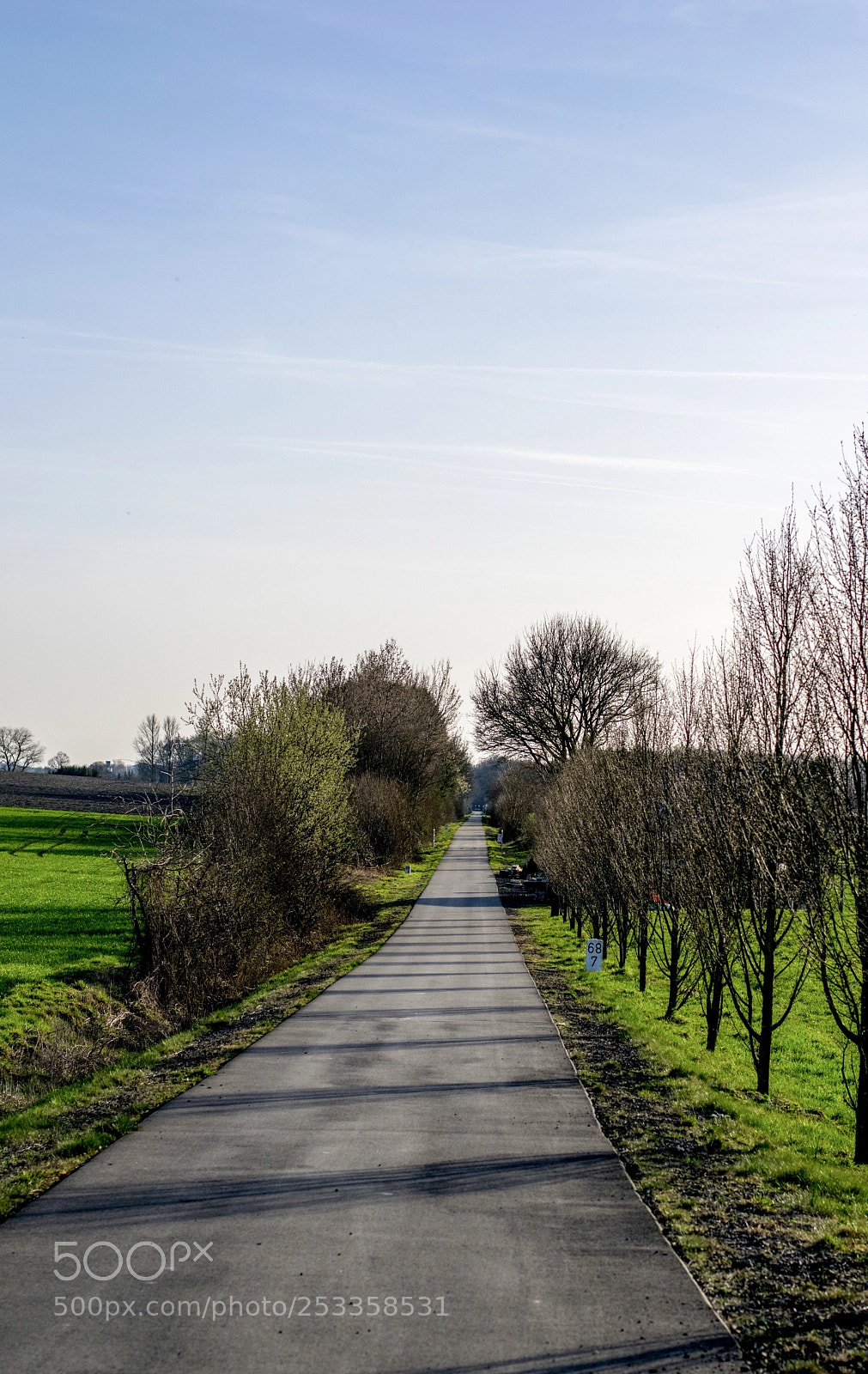 Nikon D5300 sample photo. Endless road photography