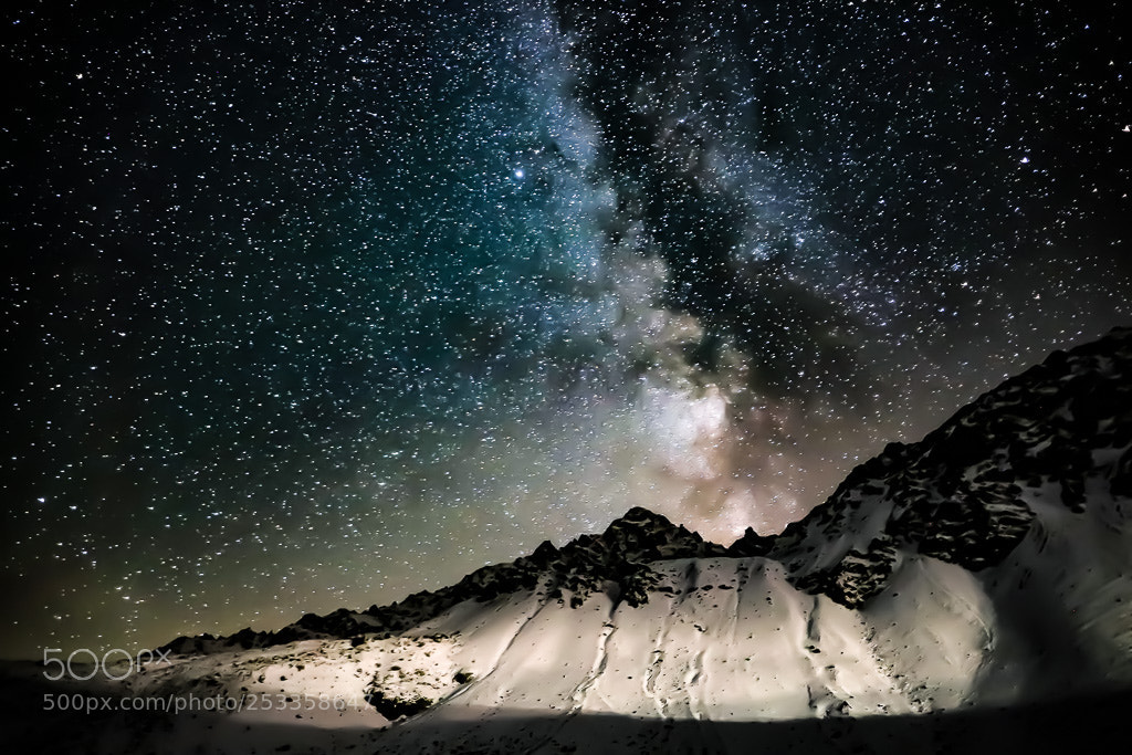 Canon EOS 6D Mark II sample photo. Milky way over the photography