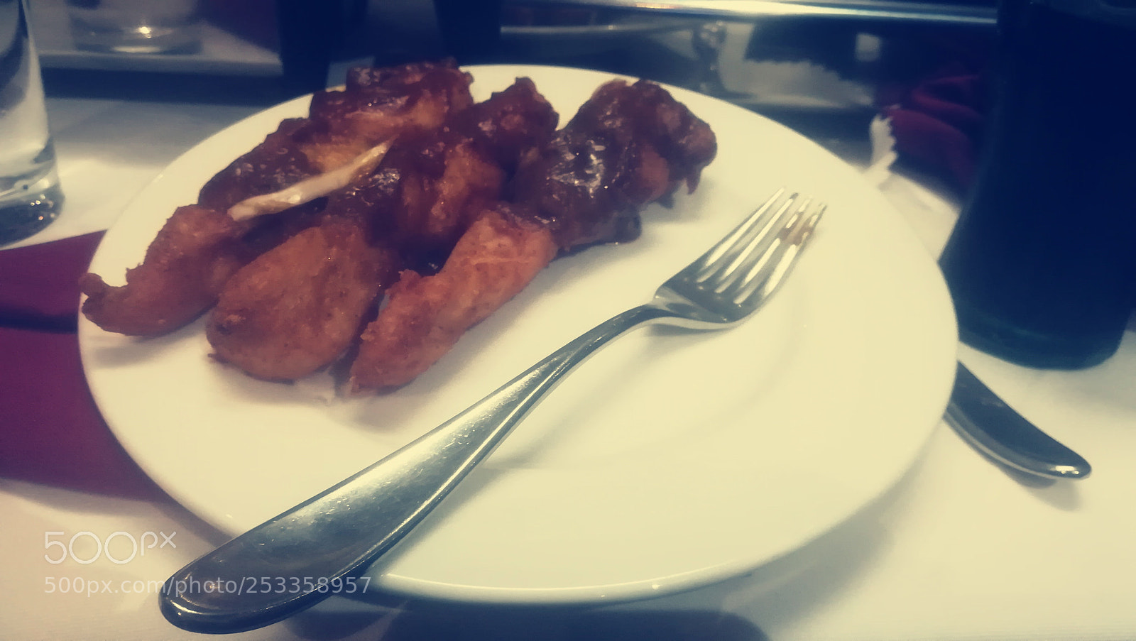 HUAWEI PRA-LX1 sample photo. The snack of chicken photography
