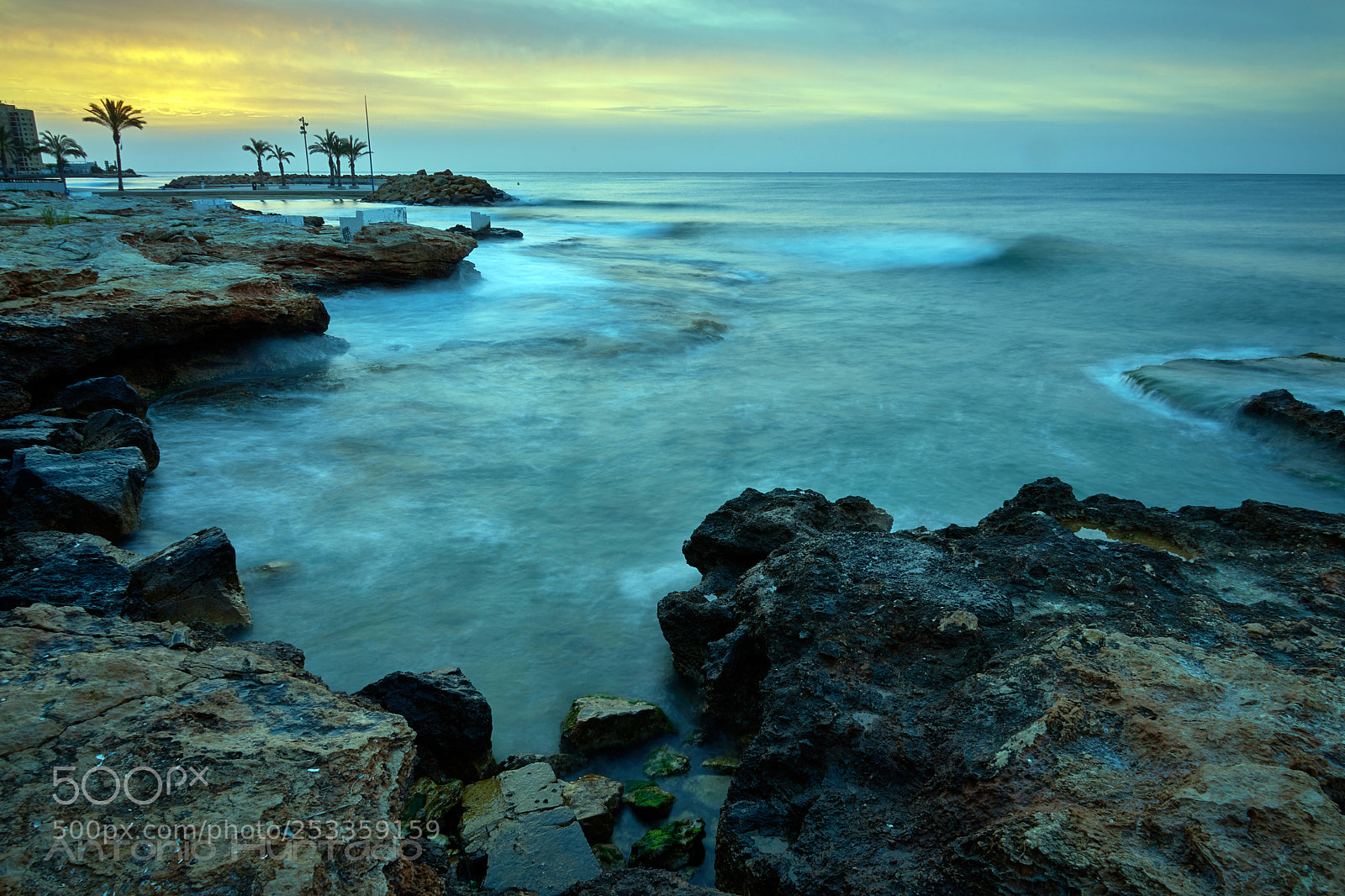 Sony a7 sample photo. Amanecer en las rocas photography
