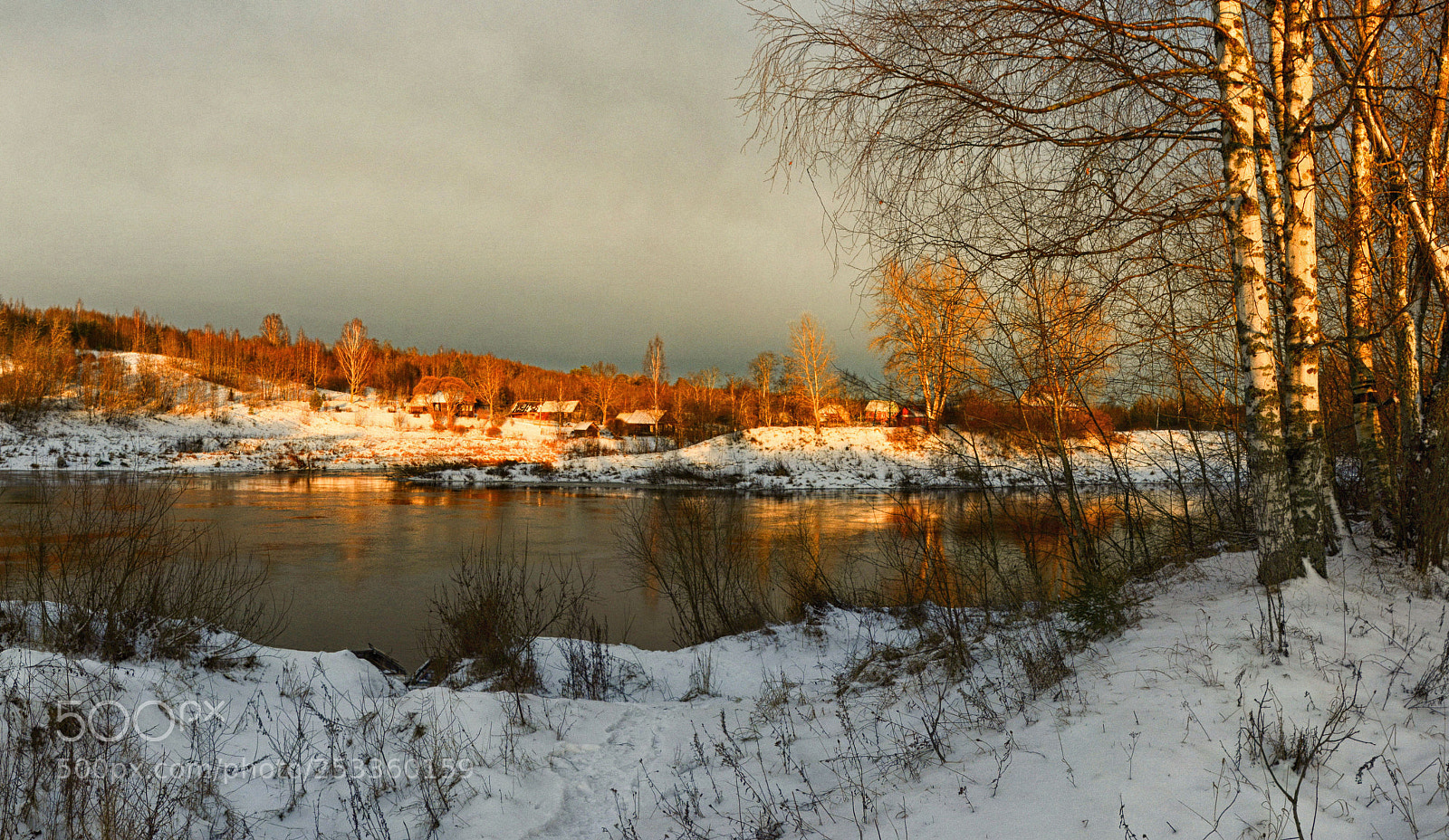 Nikon D5200 sample photo. Январский закат photography