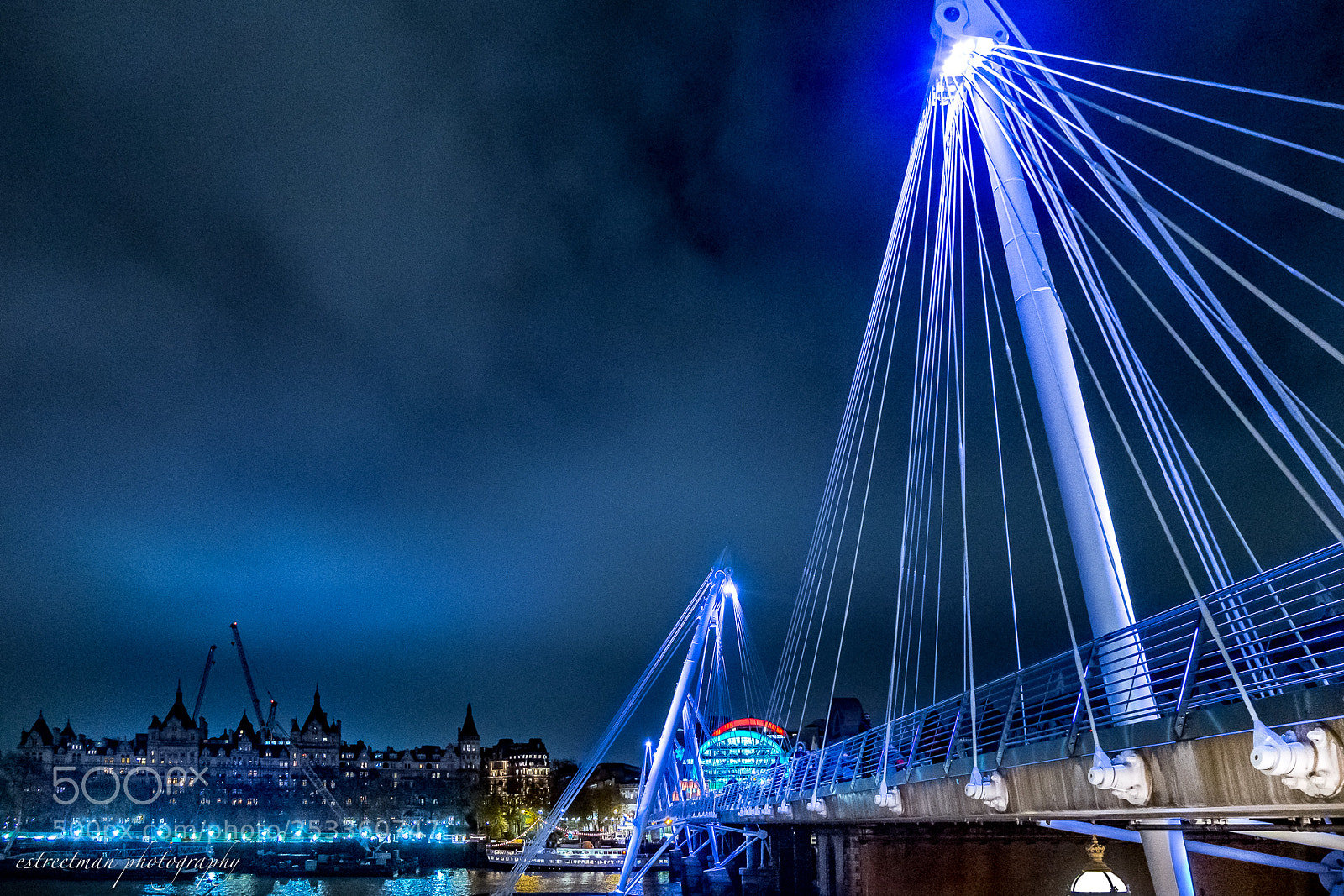 Fujifilm X-M1 sample photo. Crossing river thames photography