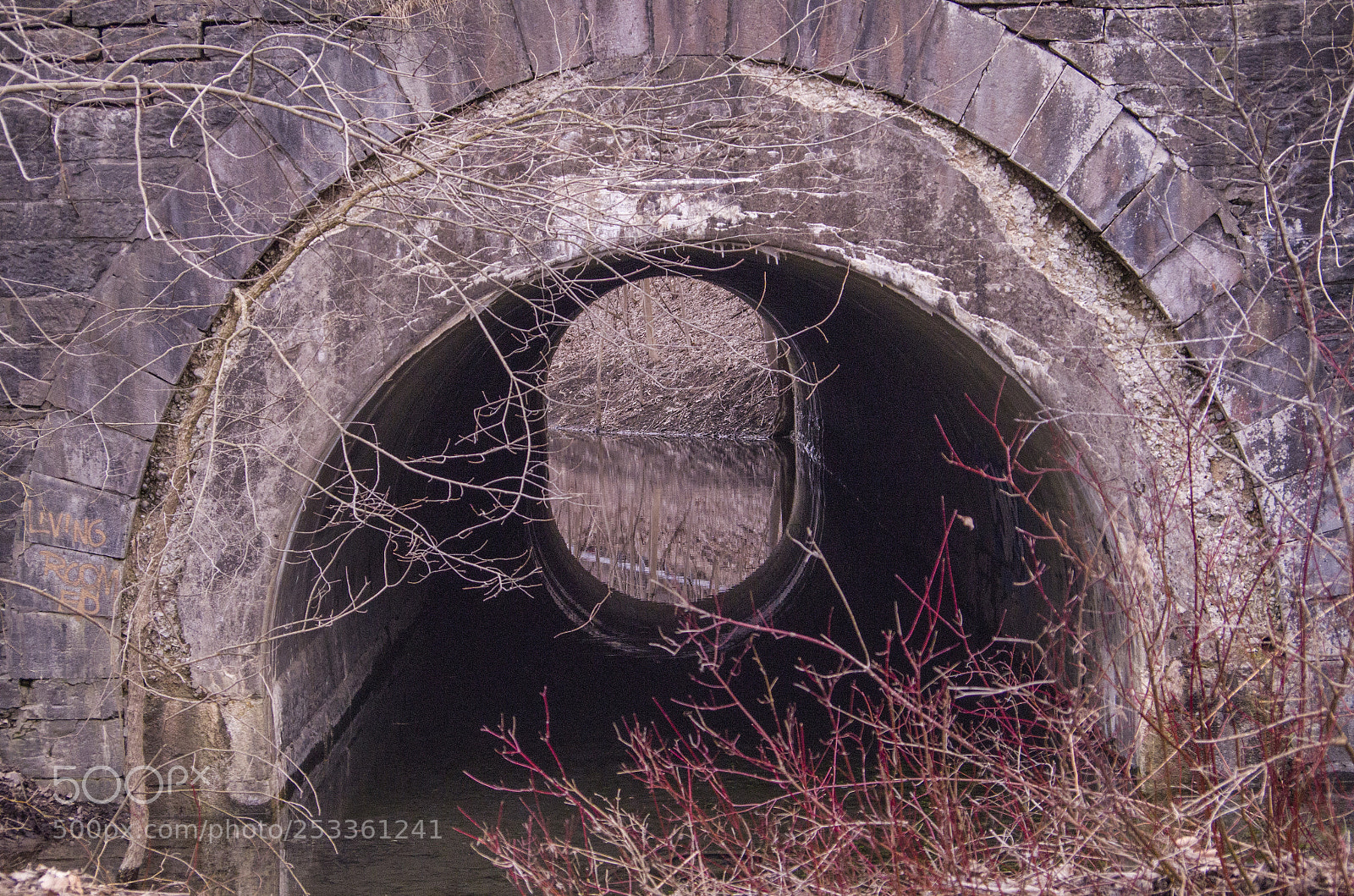 Pentax K-50 sample photo. Tunnel photography