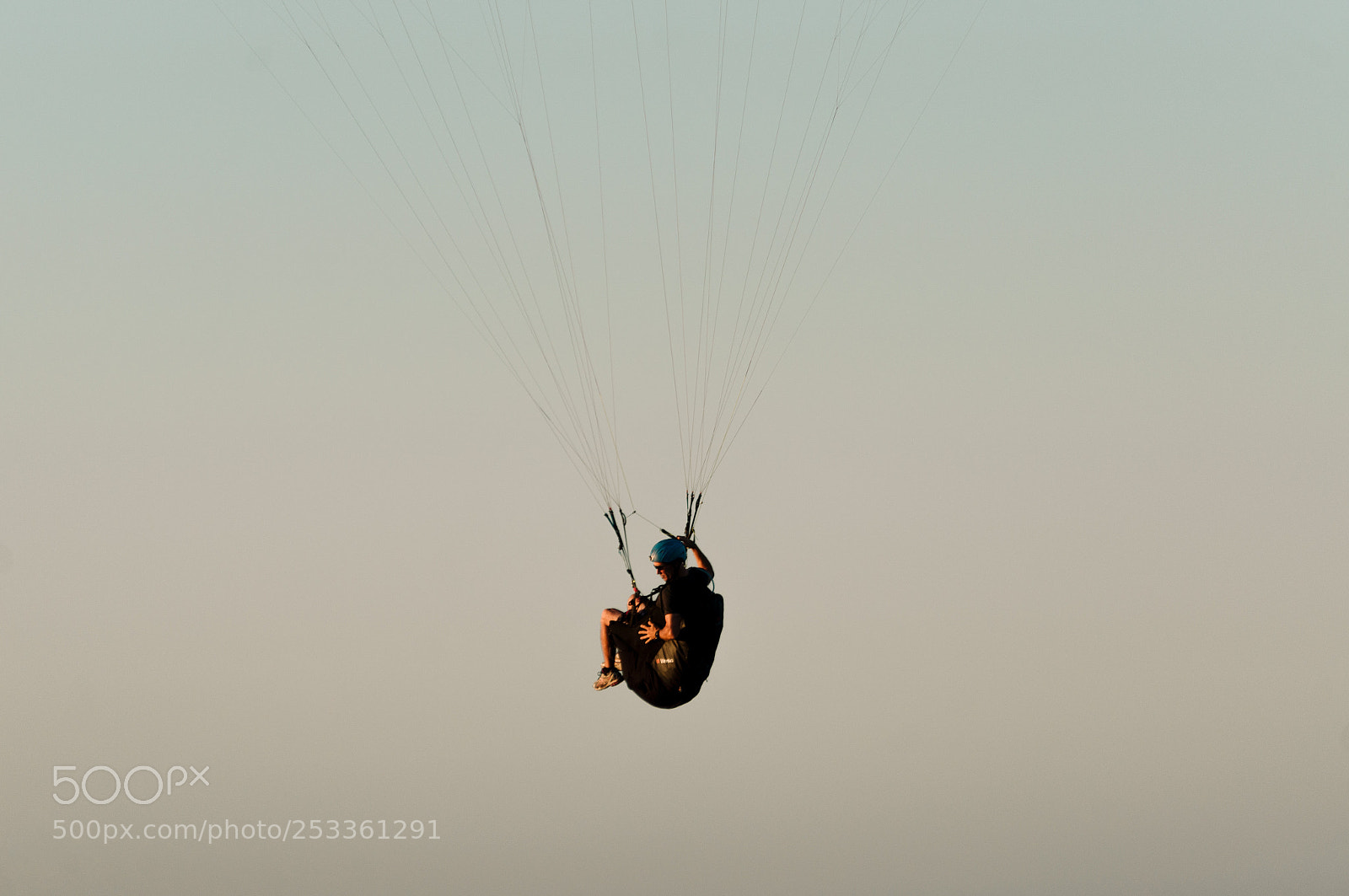 Sony Alpha NEX-5N sample photo. Paraglider photography