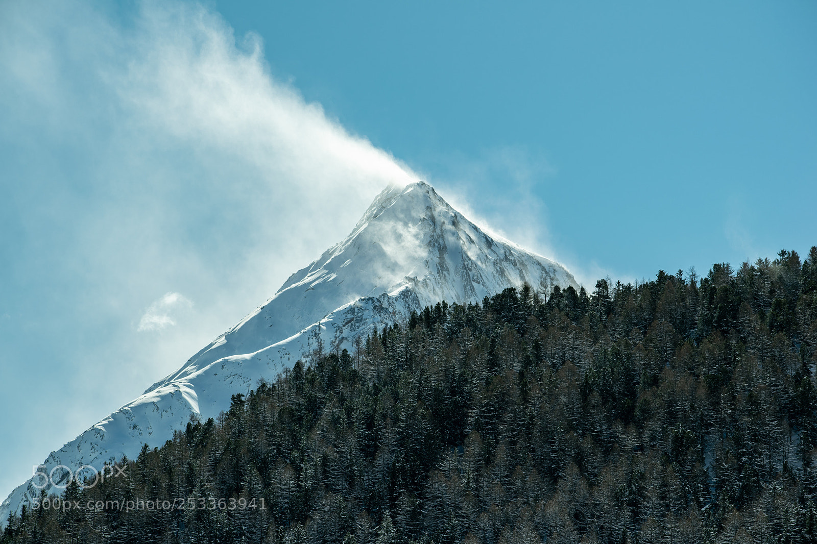 Nikon D5300 sample photo. Windy peak photography