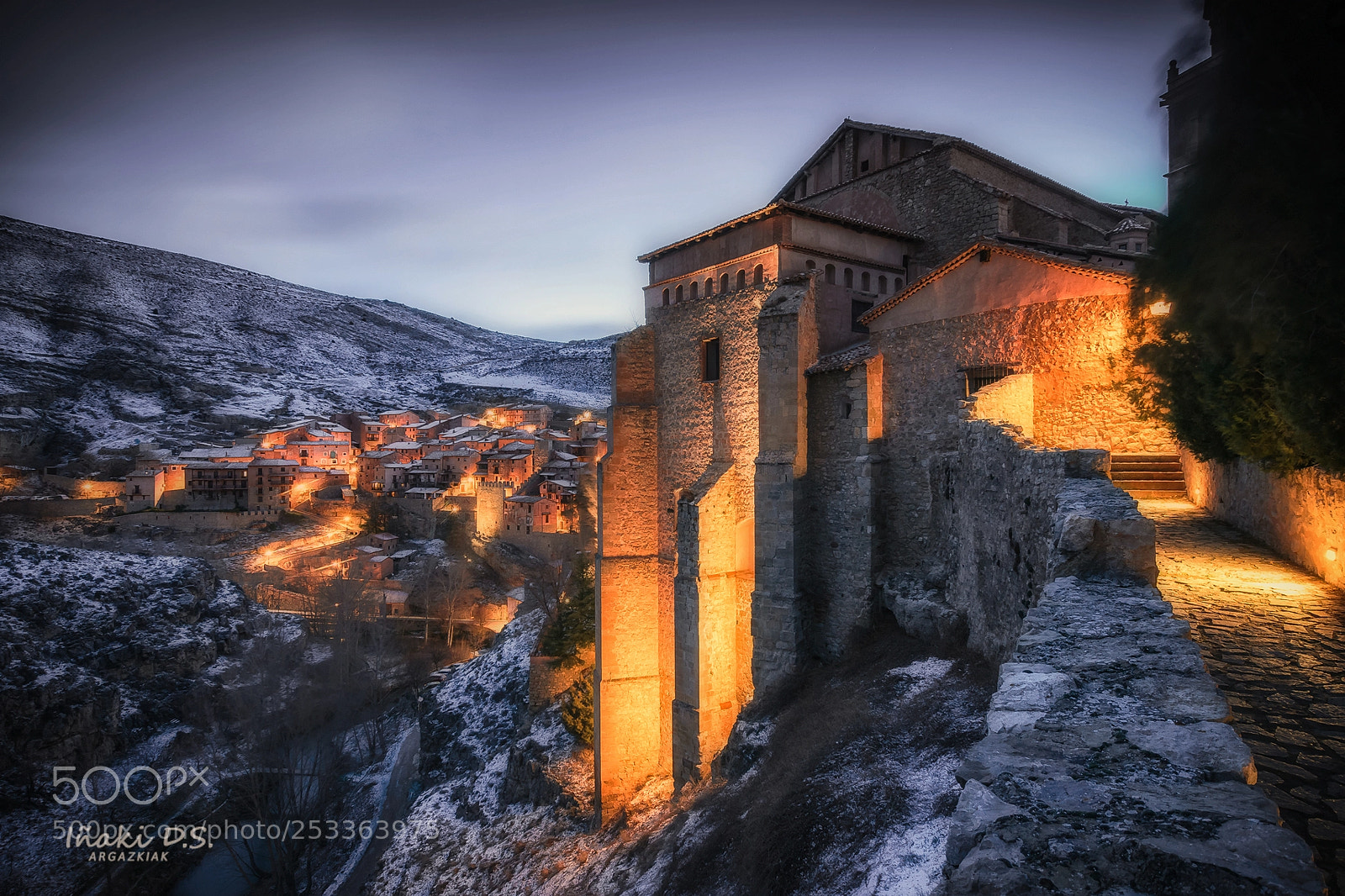 Nikon D5300 sample photo. La catedral de albarracin photography