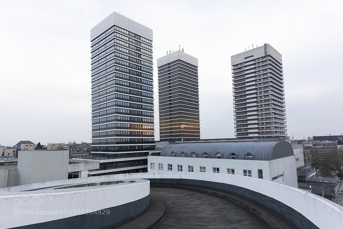 Nikon D810 sample photo. Triplet tower photography