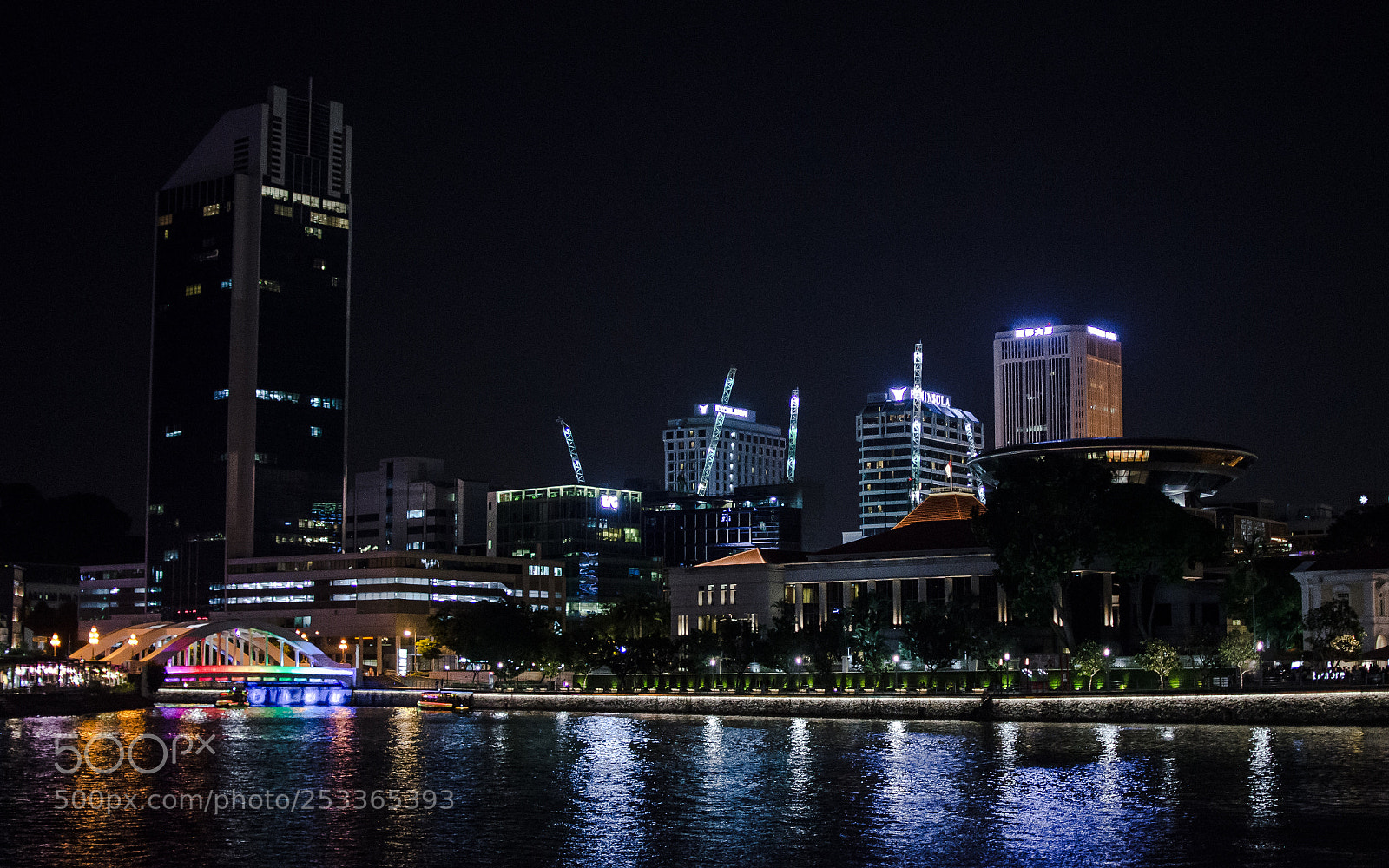 Nikon D5100 sample photo. Singapore architecture photography