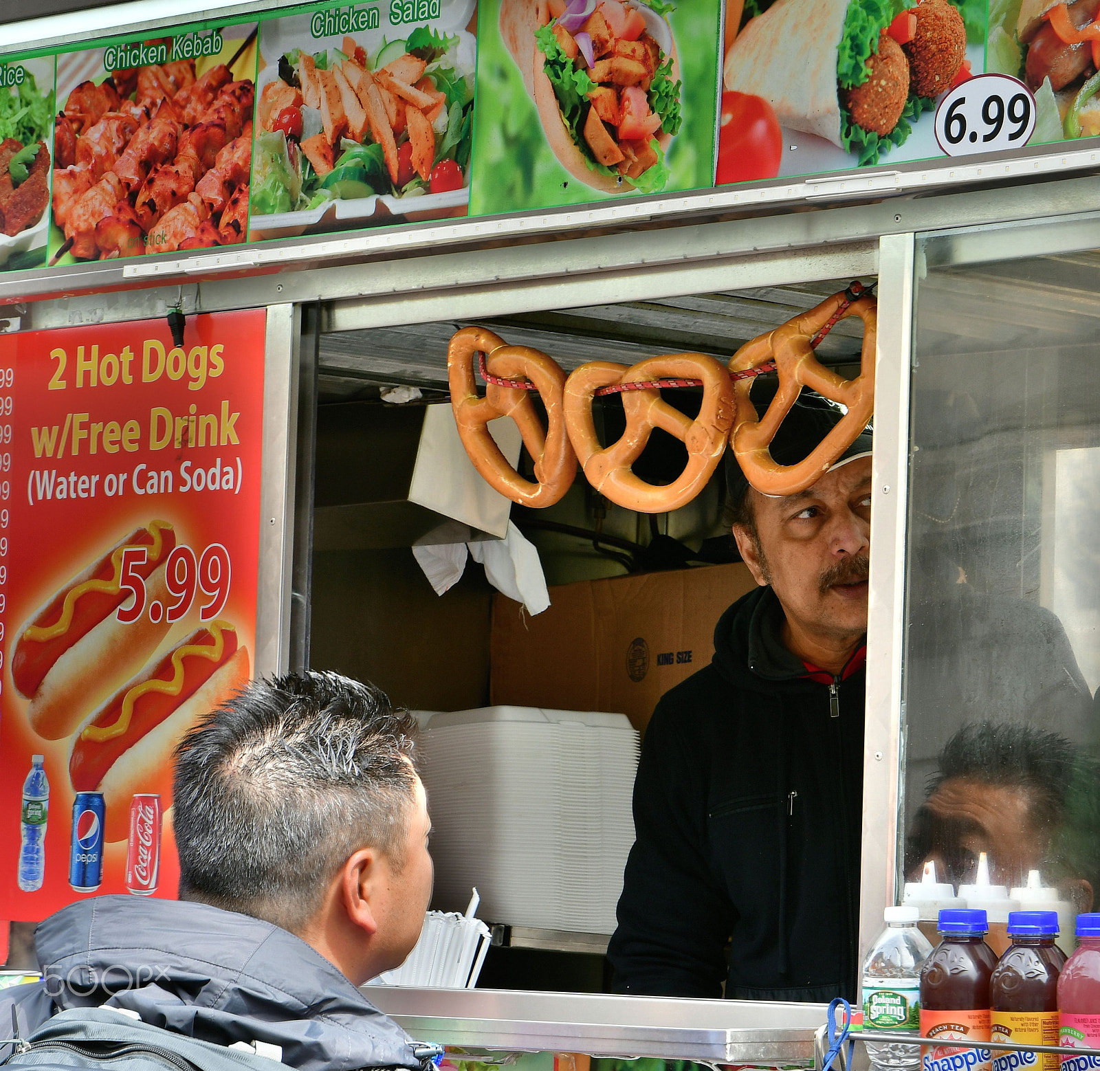 Sigma 17-70mm F2.8-4 DC Macro OS HSM | C sample photo. Two hot dogs with free drink photography