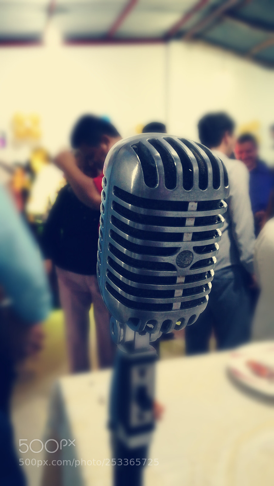 HUAWEI P10 lite sample photo. Microphone music photography