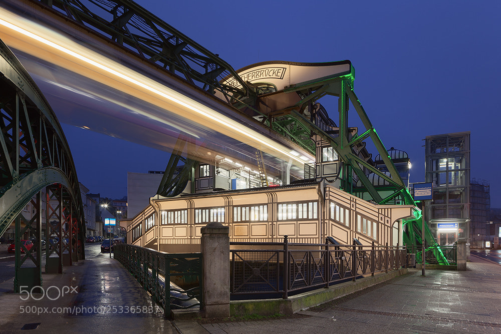 Canon EOS 5D Mark II sample photo. Rail overhead railway photography