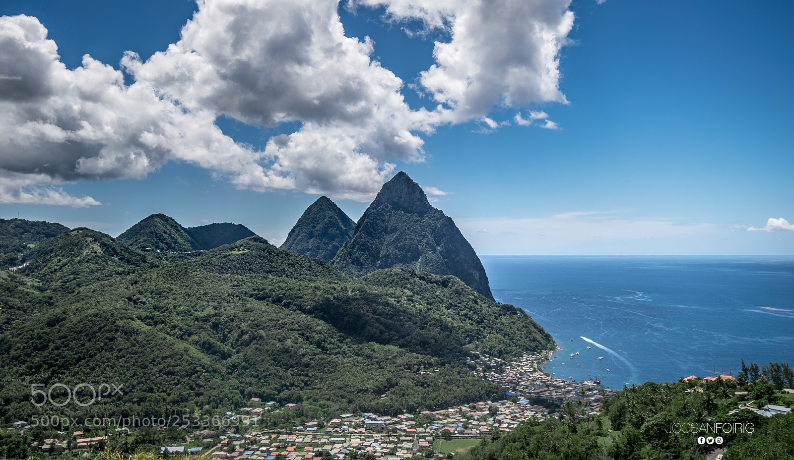 Nikon D5300 sample photo. Petit piton photography