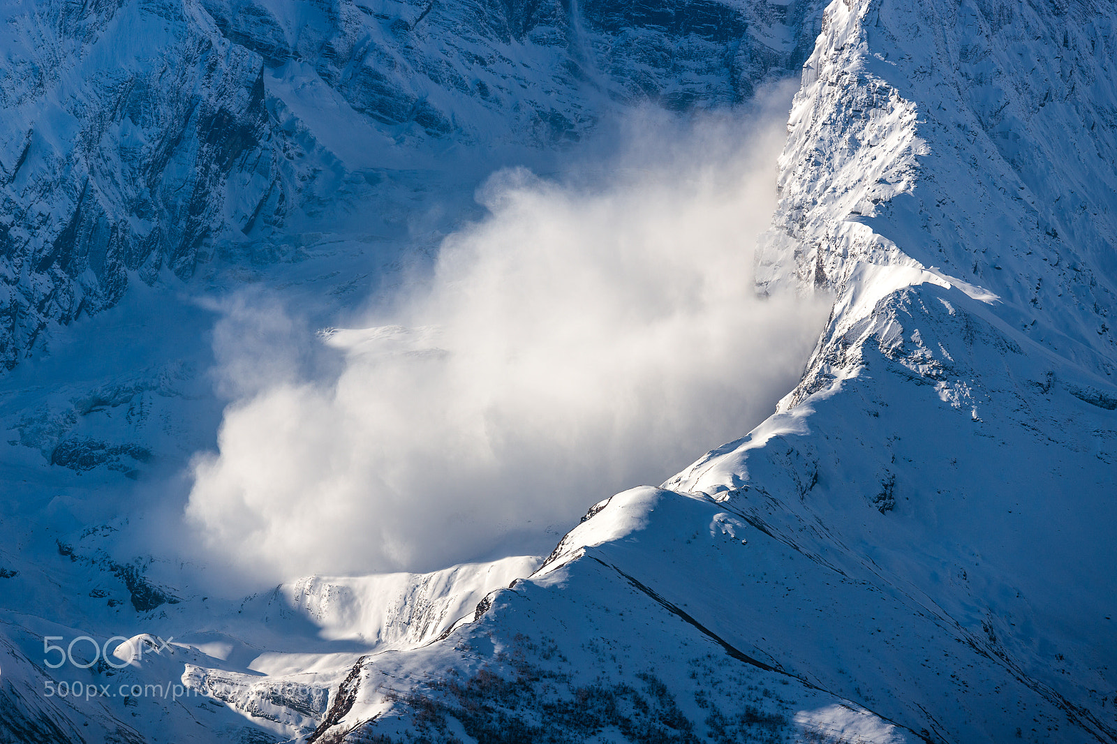 Canon EOS 6D Mark II sample photo. Avalanche down the annapurnas photography