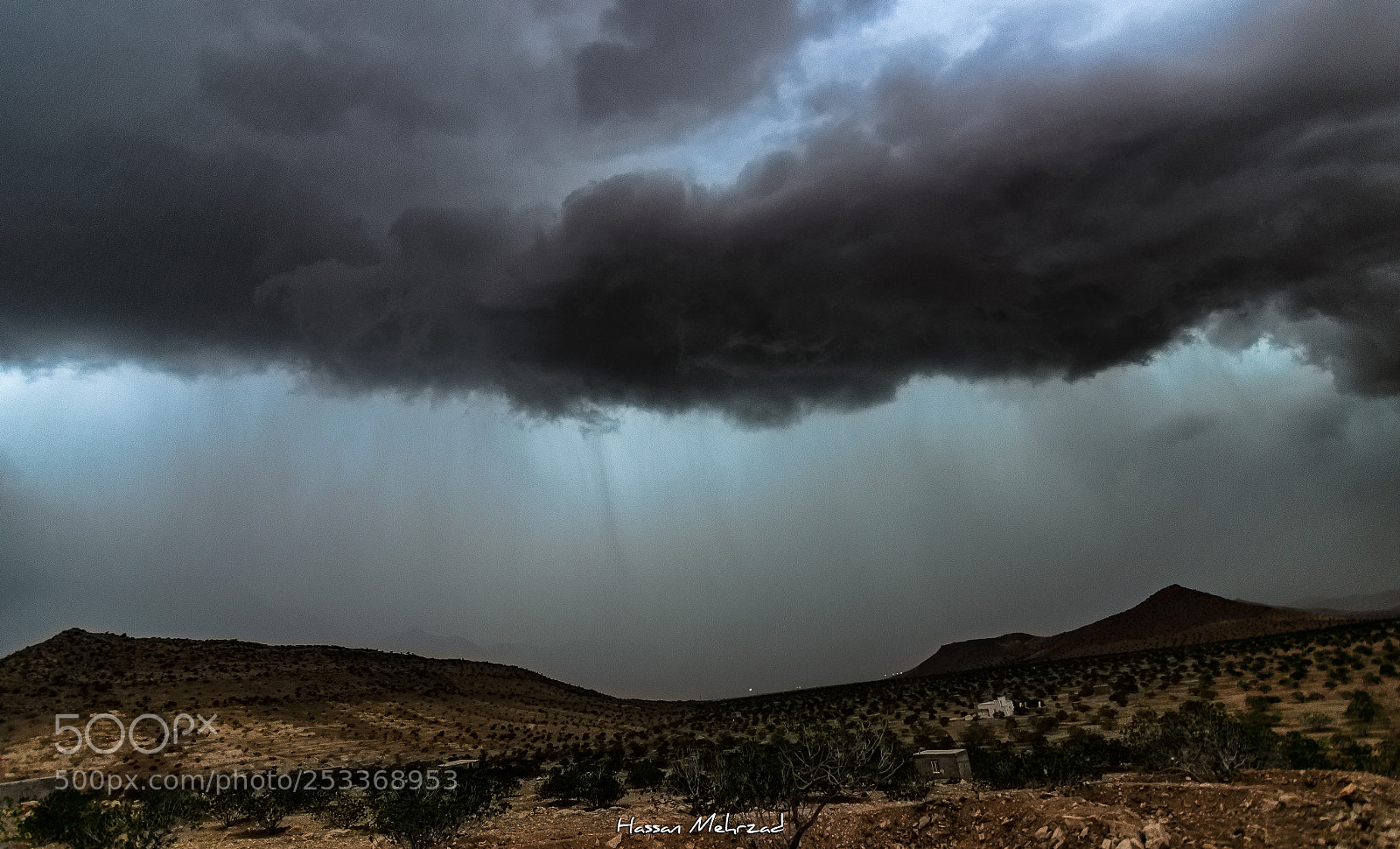Nikon D5100 sample photo. Shelf clouds and severe photography