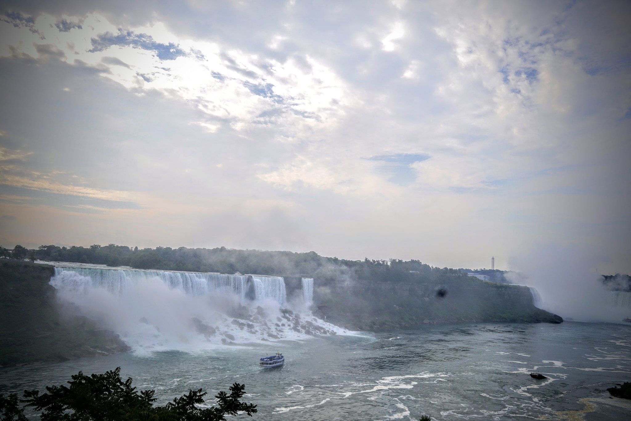 Sigma 19mm F2.8 EX DN sample photo. Niagara falls photography