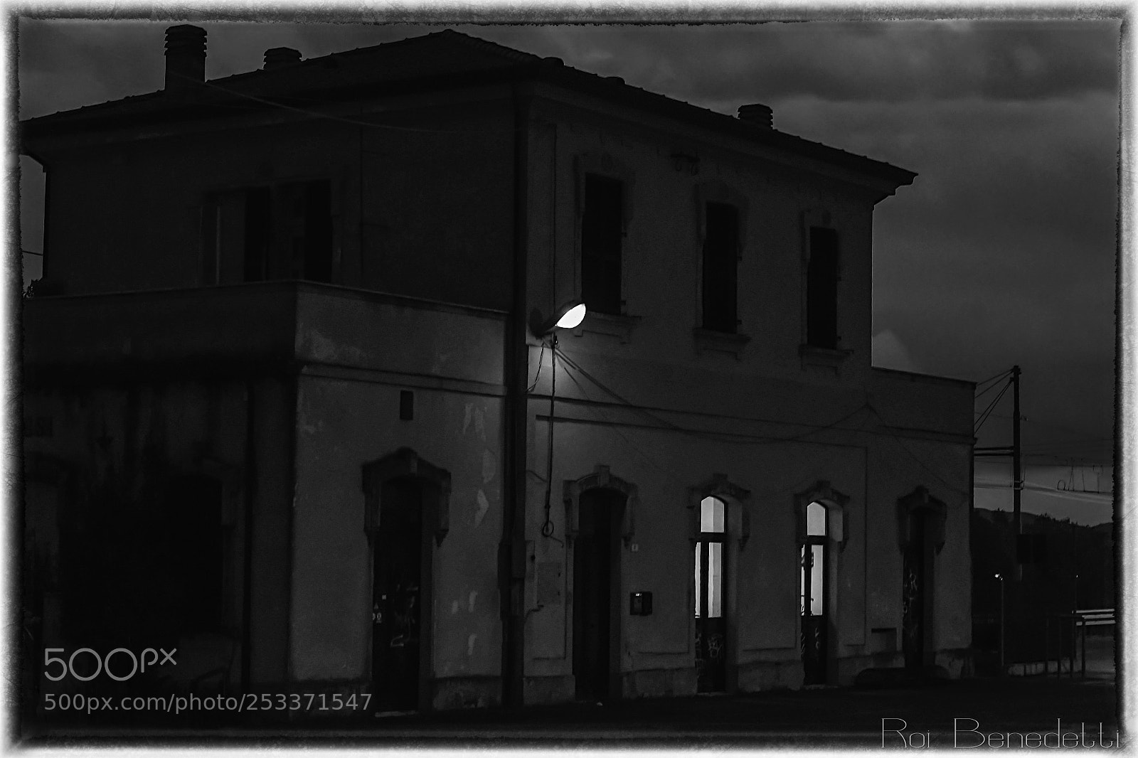 Nikon D500 sample photo. Old station photography