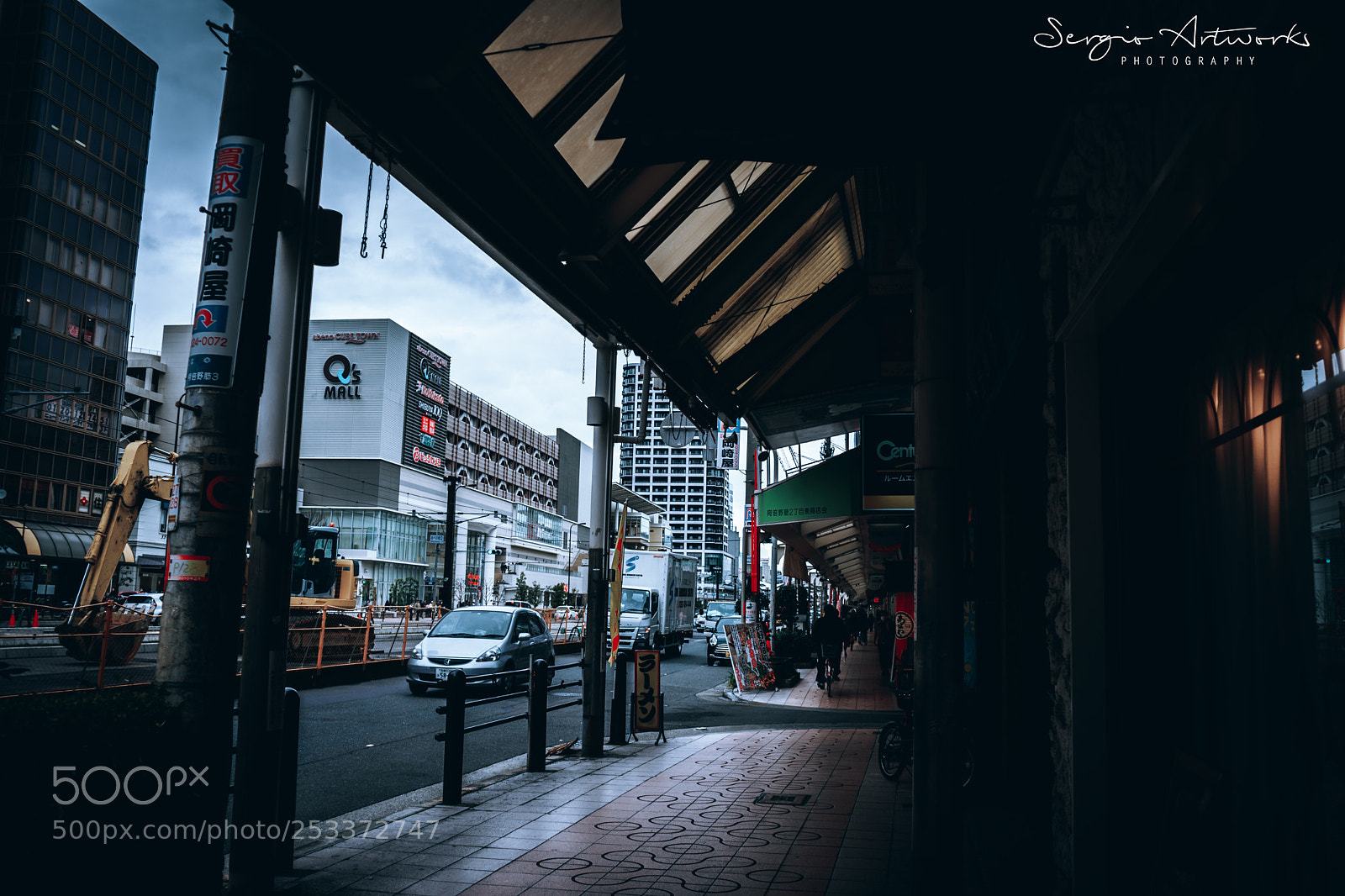 Sony a7 II sample photo. Abeno, osaka photography