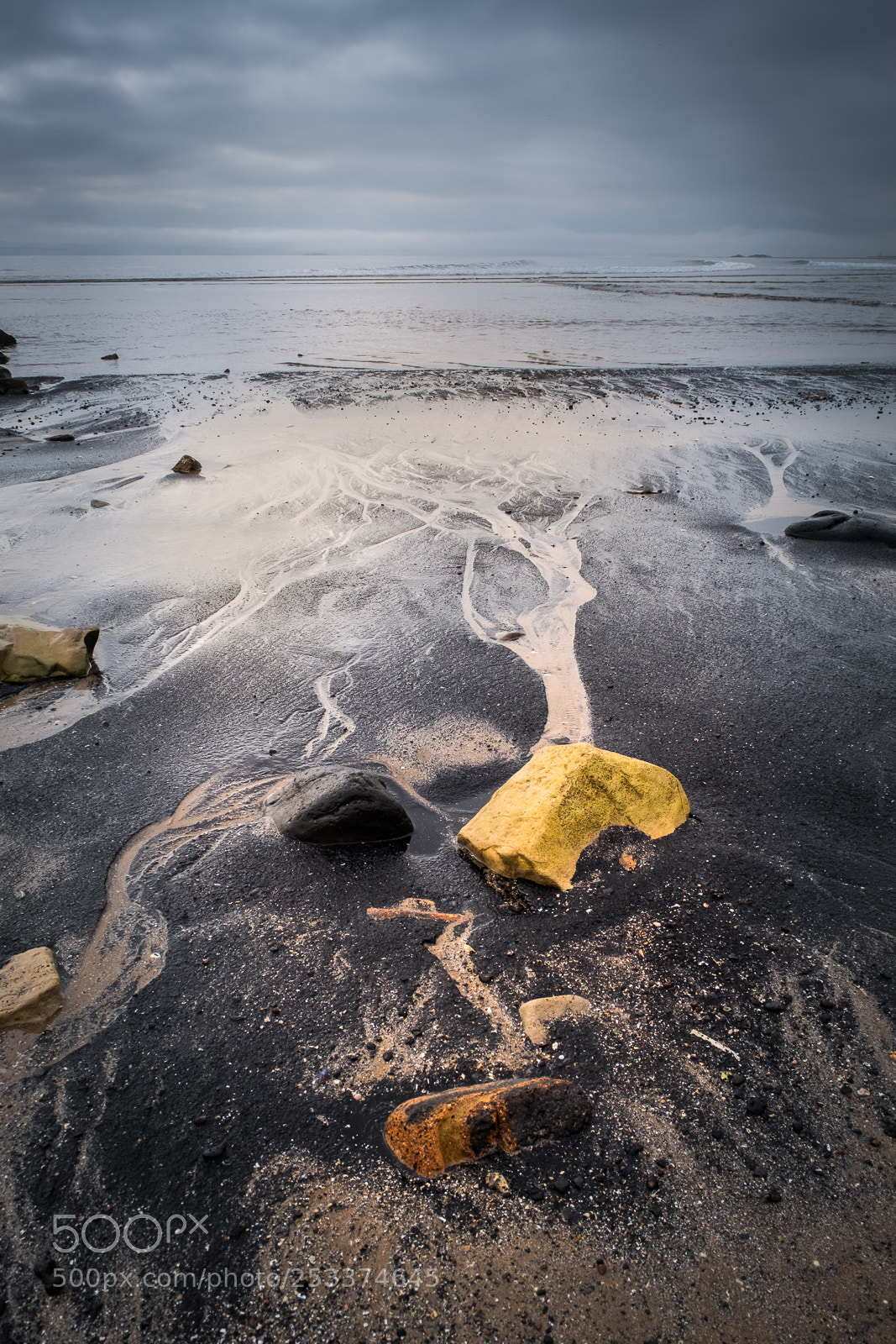 Fujifilm X-T2 sample photo. Black rock beach photography