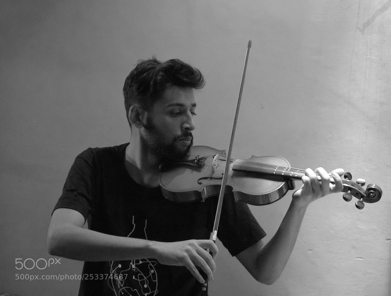 Nikon D3300 sample photo. Violinist photography