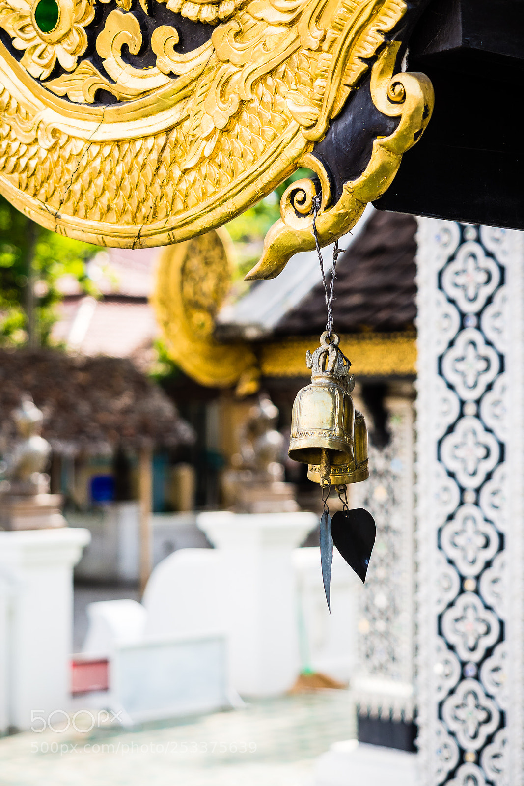 Olympus OM-D E-M5 sample photo. Bells in thailand photography