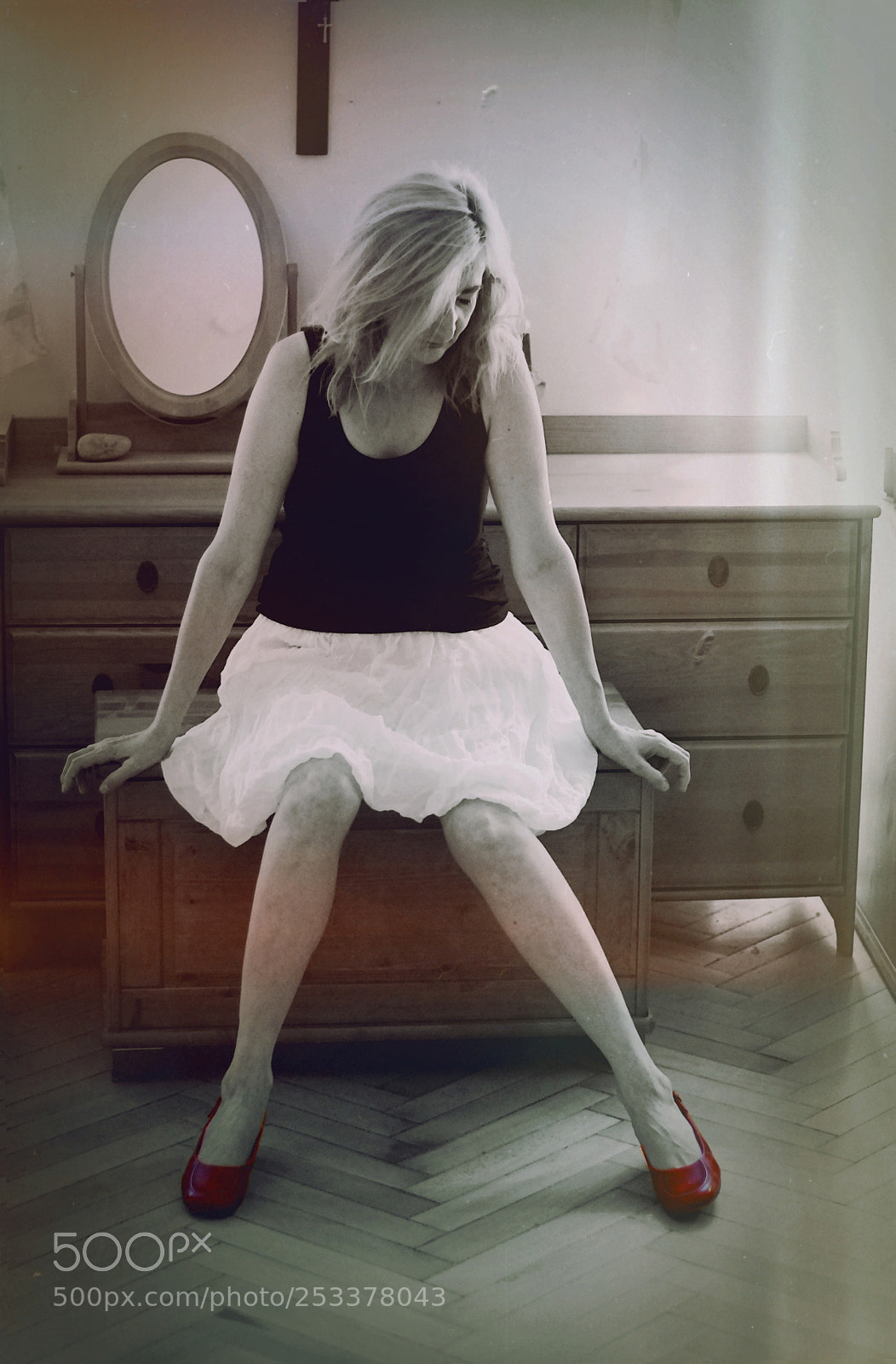 Nikon D80 sample photo. Red shoes photography