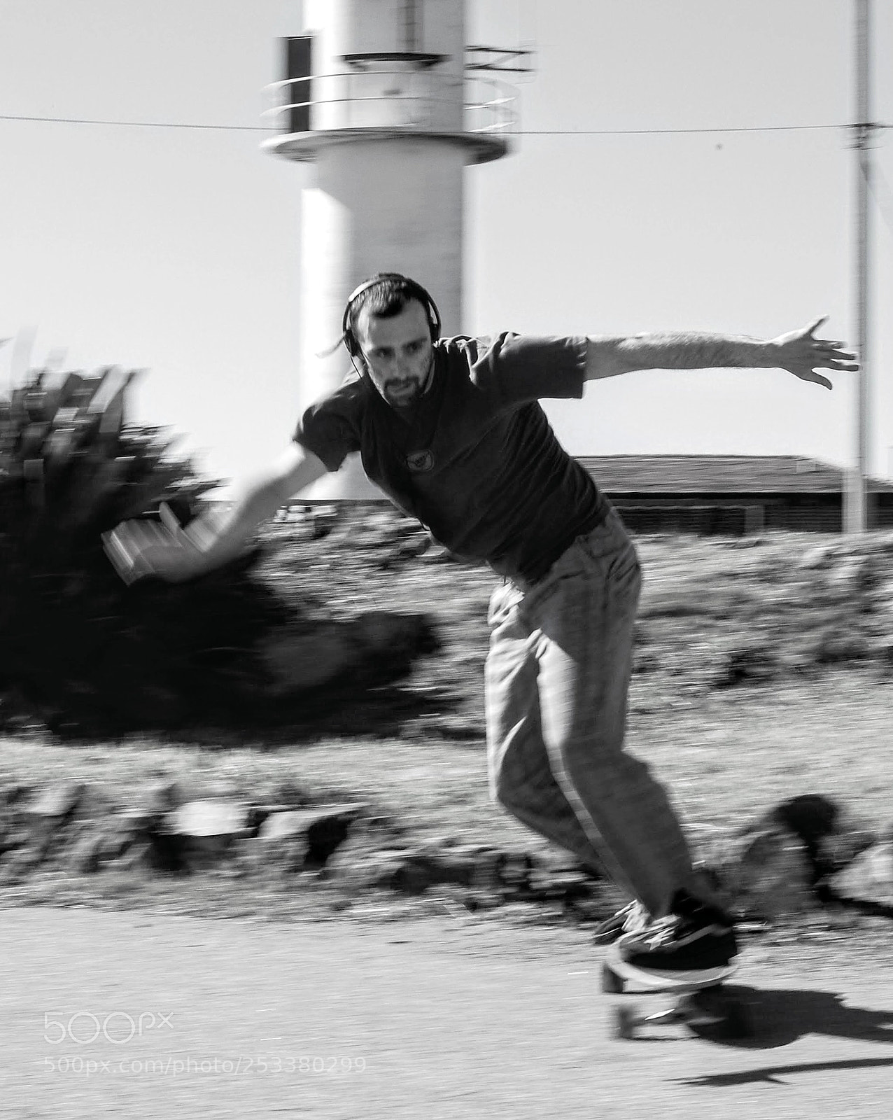 Nikon D40 sample photo. Downhill photography