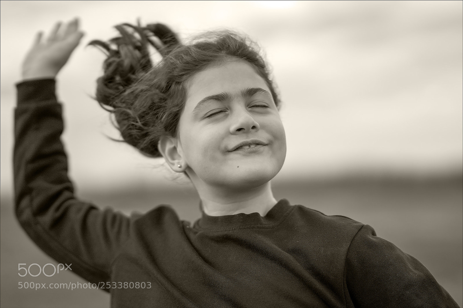 Sony a7R III sample photo. Happy child photography