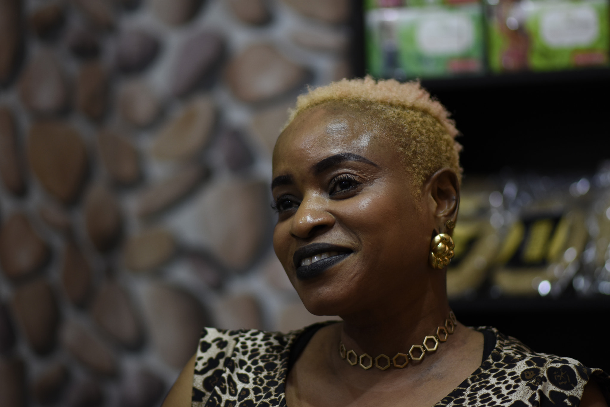 Nikon D7200 + Nikon AF-S Nikkor 85mm F1.8G sample photo. Funke roberts-quadri, owner, peaches & cream spa, lagos visit - 18 photography