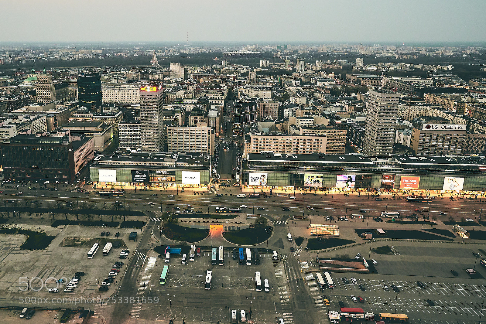 Sony a7 III sample photo. Warszawa domy towarowe centrum photography
