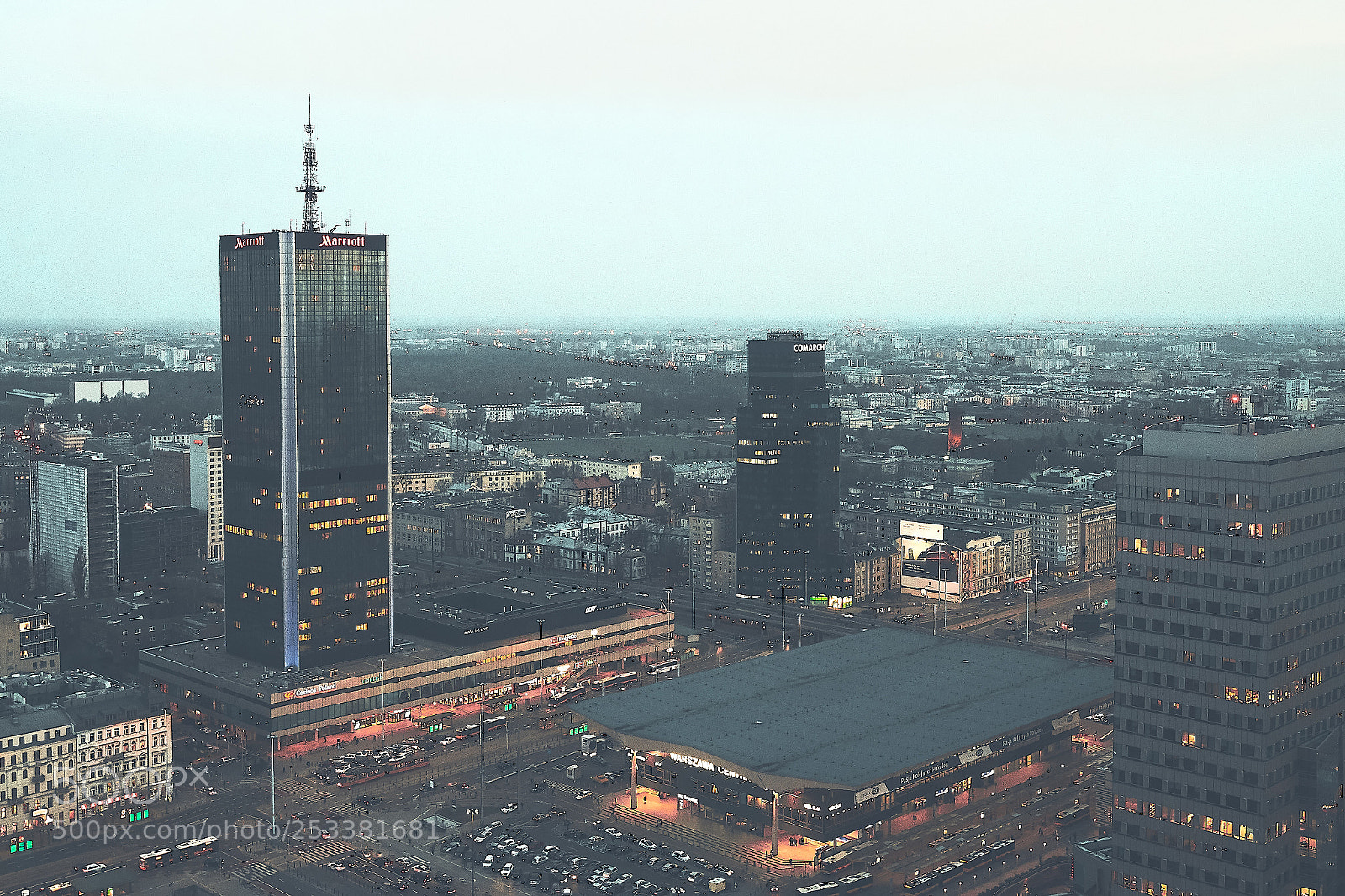 Sony a7 III sample photo. Warszawa hotel marriott photography