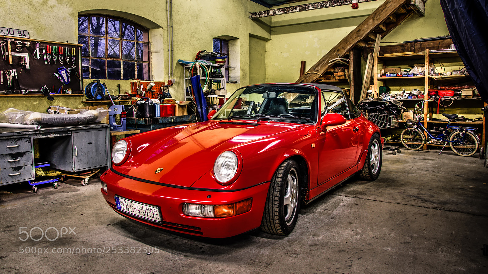 Nikon D7200 sample photo. Porsche 964 targa in photography