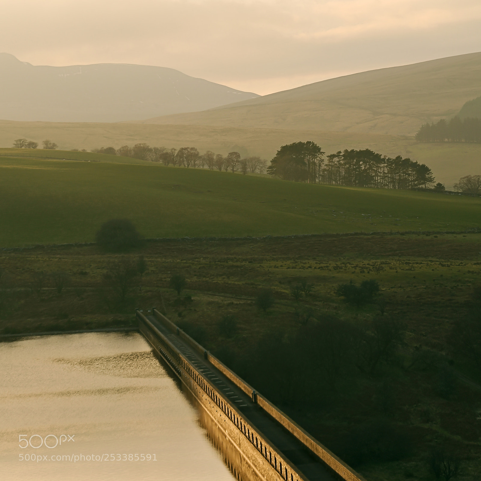 Nikon D5300 sample photo. Golden hour dam in photography