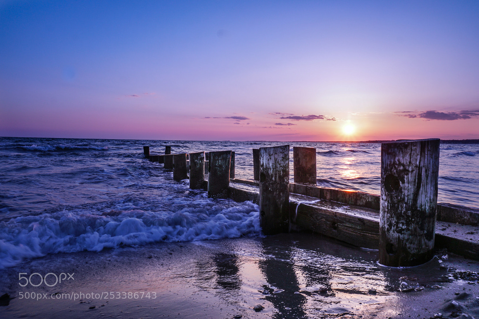 Sony a6300 sample photo. Sunset on the coast photography