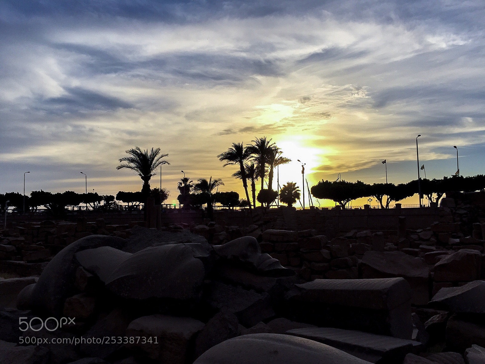 Apple iPhone 6 sample photo. Luxor ruins photography