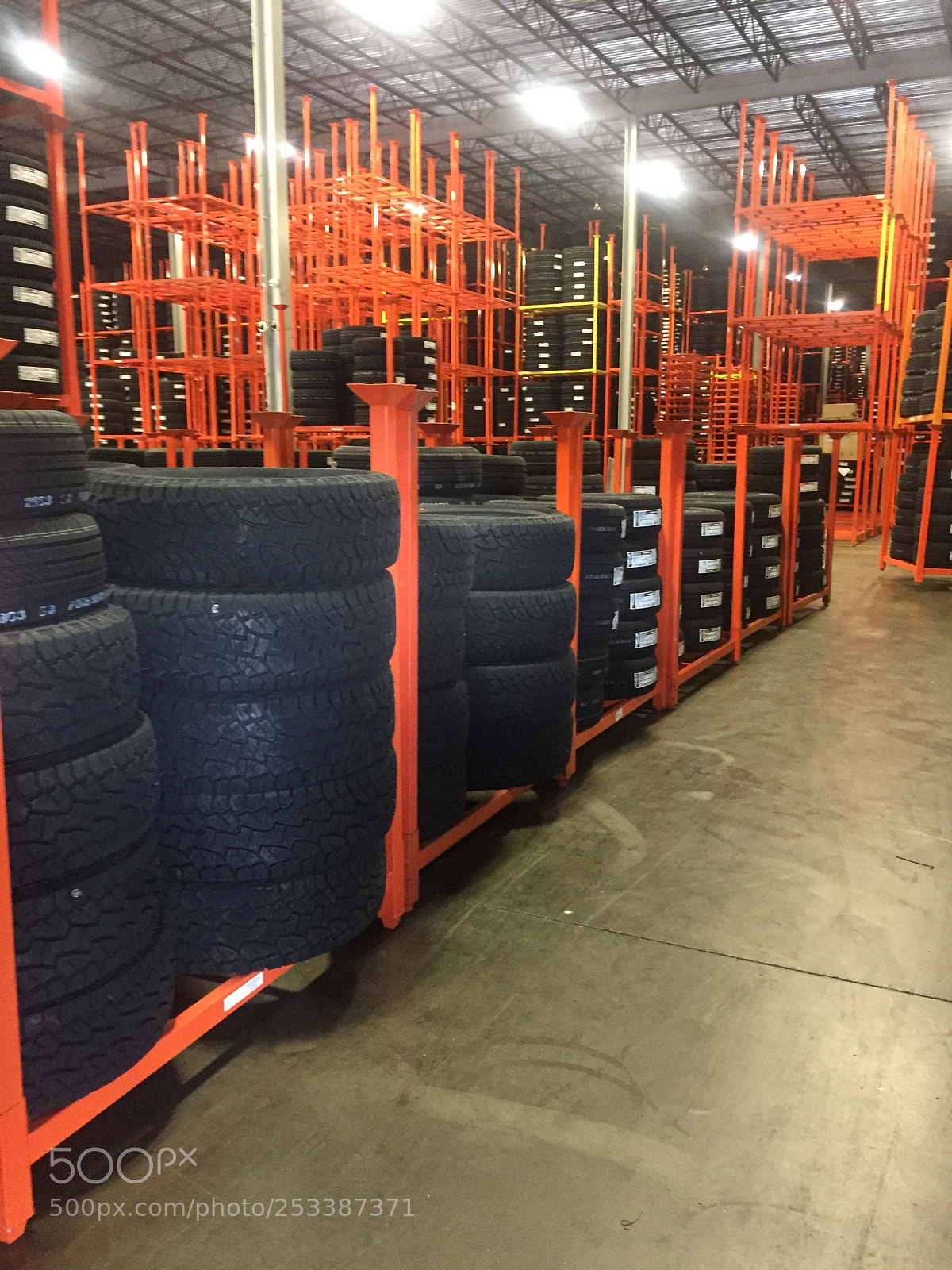 Apple iPhone 6 sample photo. Rows of tires photography