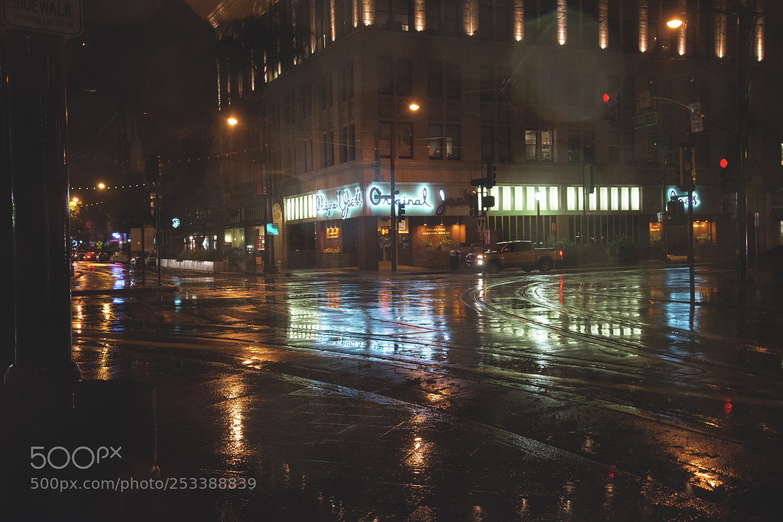 Nikon D600 sample photo. Rainy night erich boehm photography