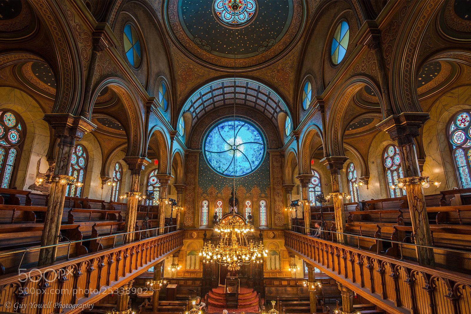 Nikon D800E sample photo. Historic synagogue in chinatown  photography