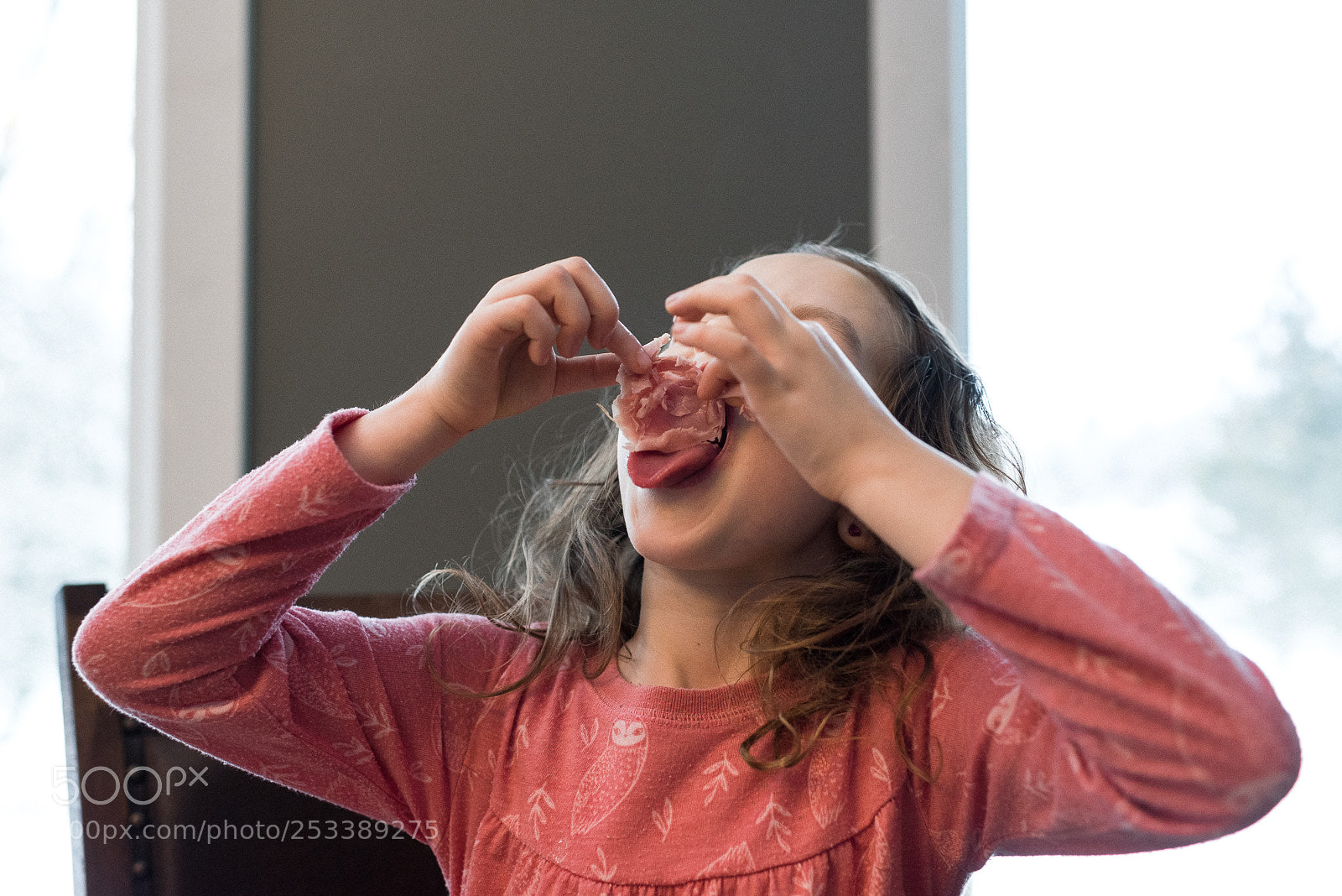 Nikon D810 sample photo. Eating the ham photography