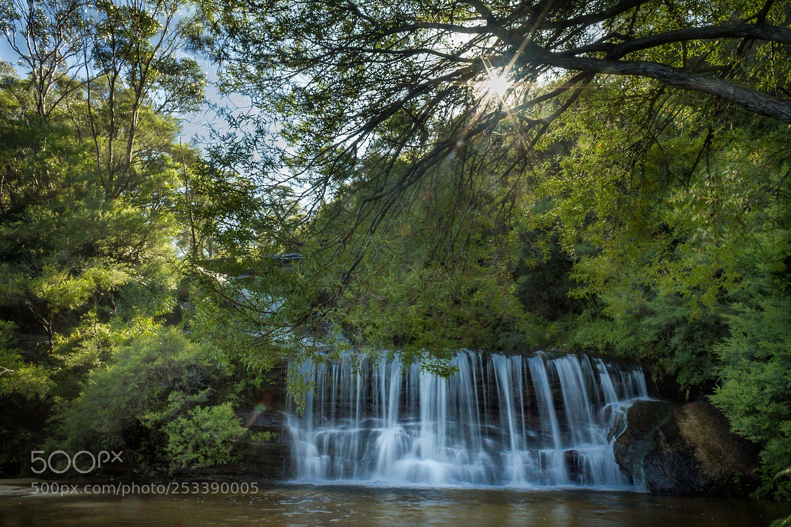 Canon EOS 7D sample photo. Wentworth falls photography