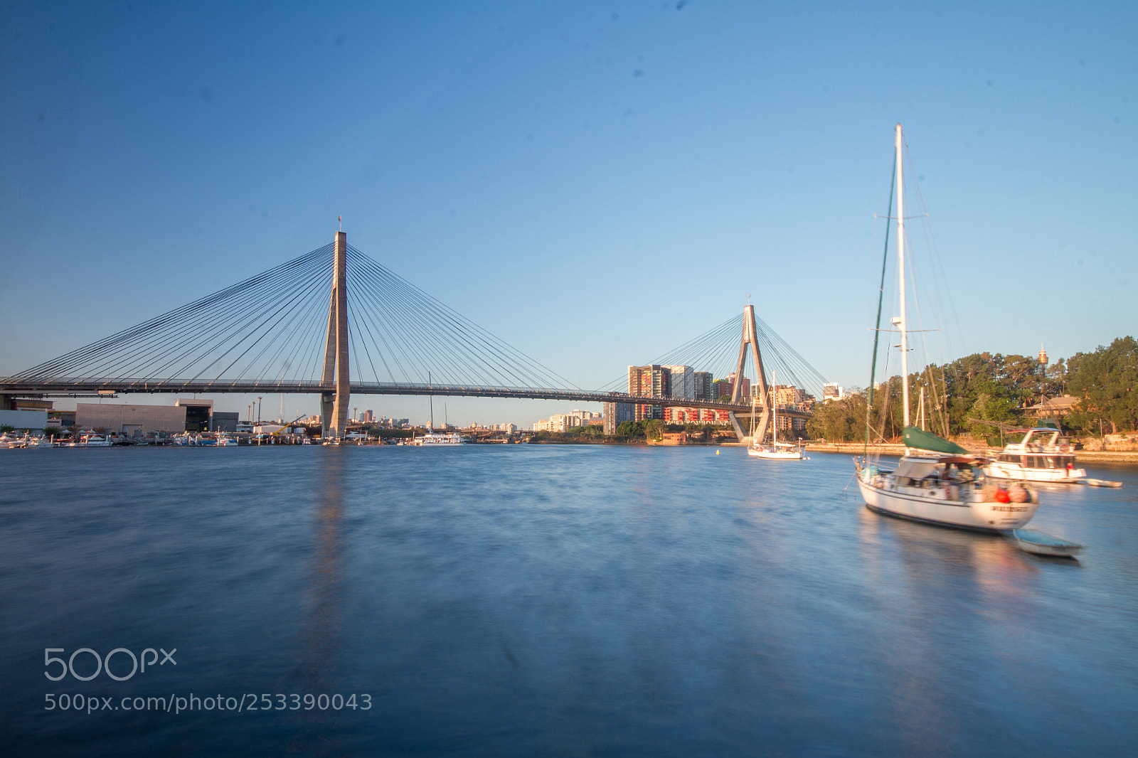 Canon EOS 7D sample photo. Anzac bridge (of ) photography