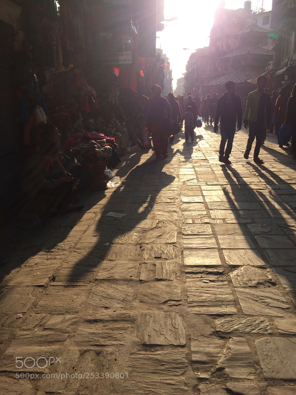 Apple iPhone 5s sample photo. Busy street of nepal photography