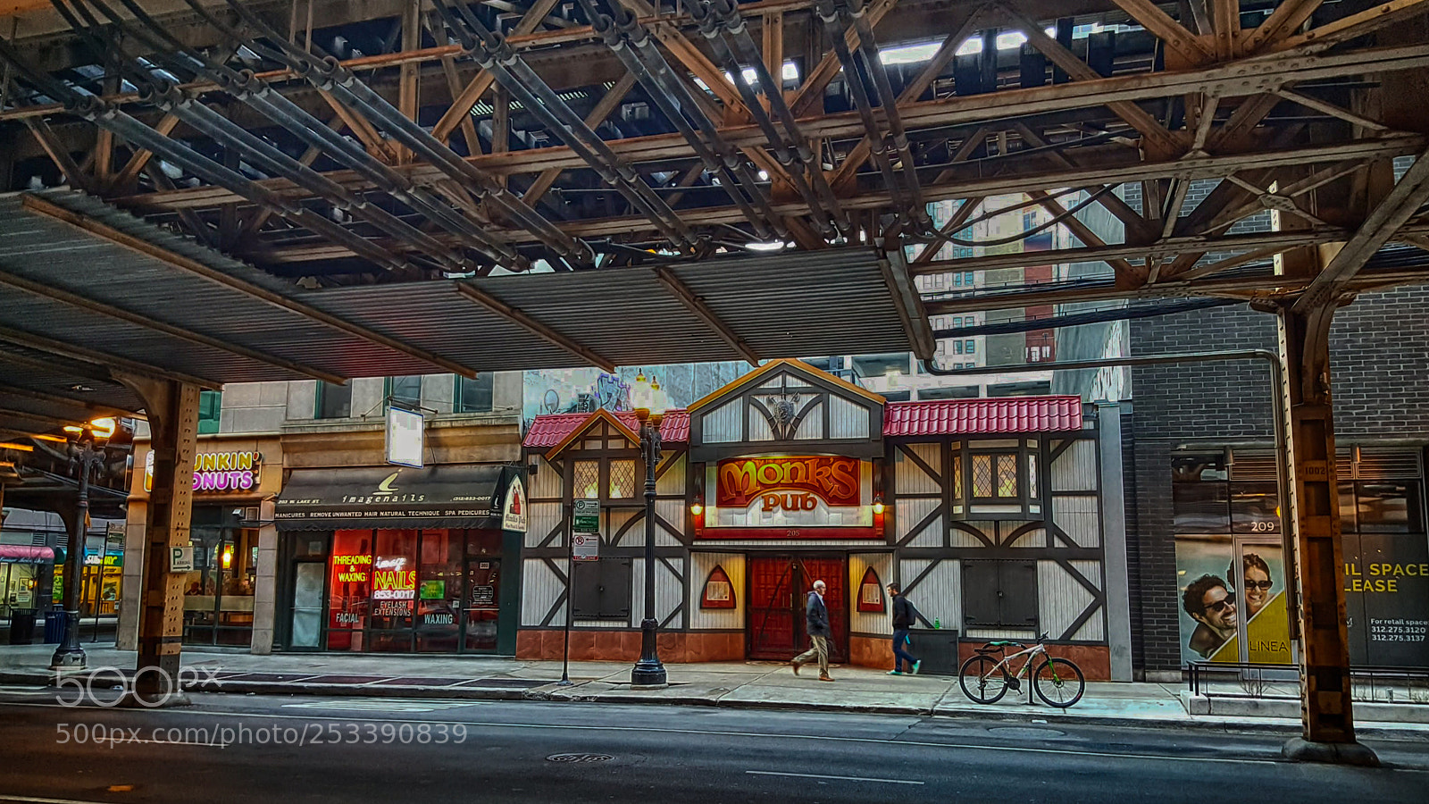 Samsung Galaxy Note5 sample photo. Under the el photography