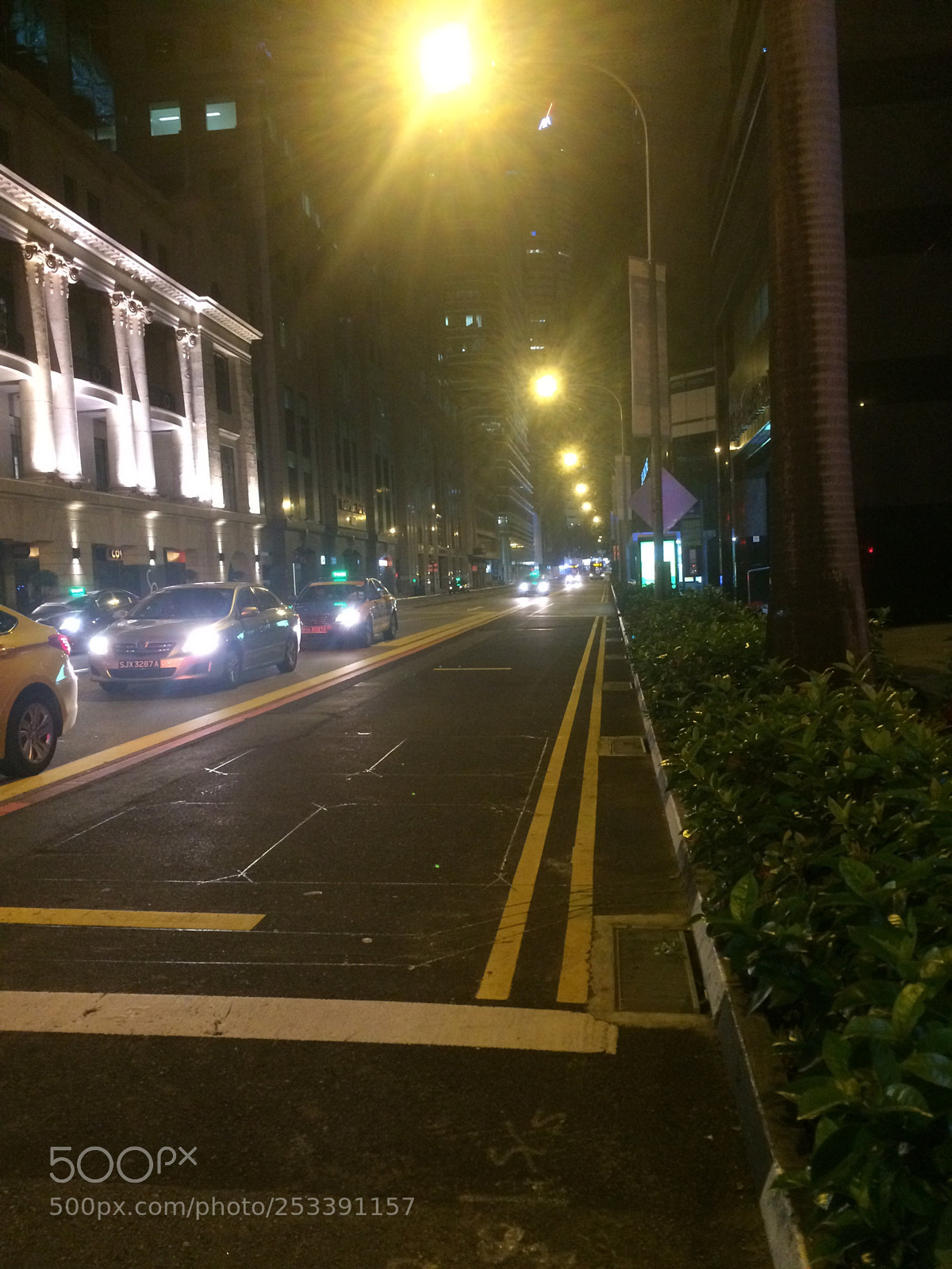 Apple iPhone 5s sample photo. Past midnight in singapore  photography