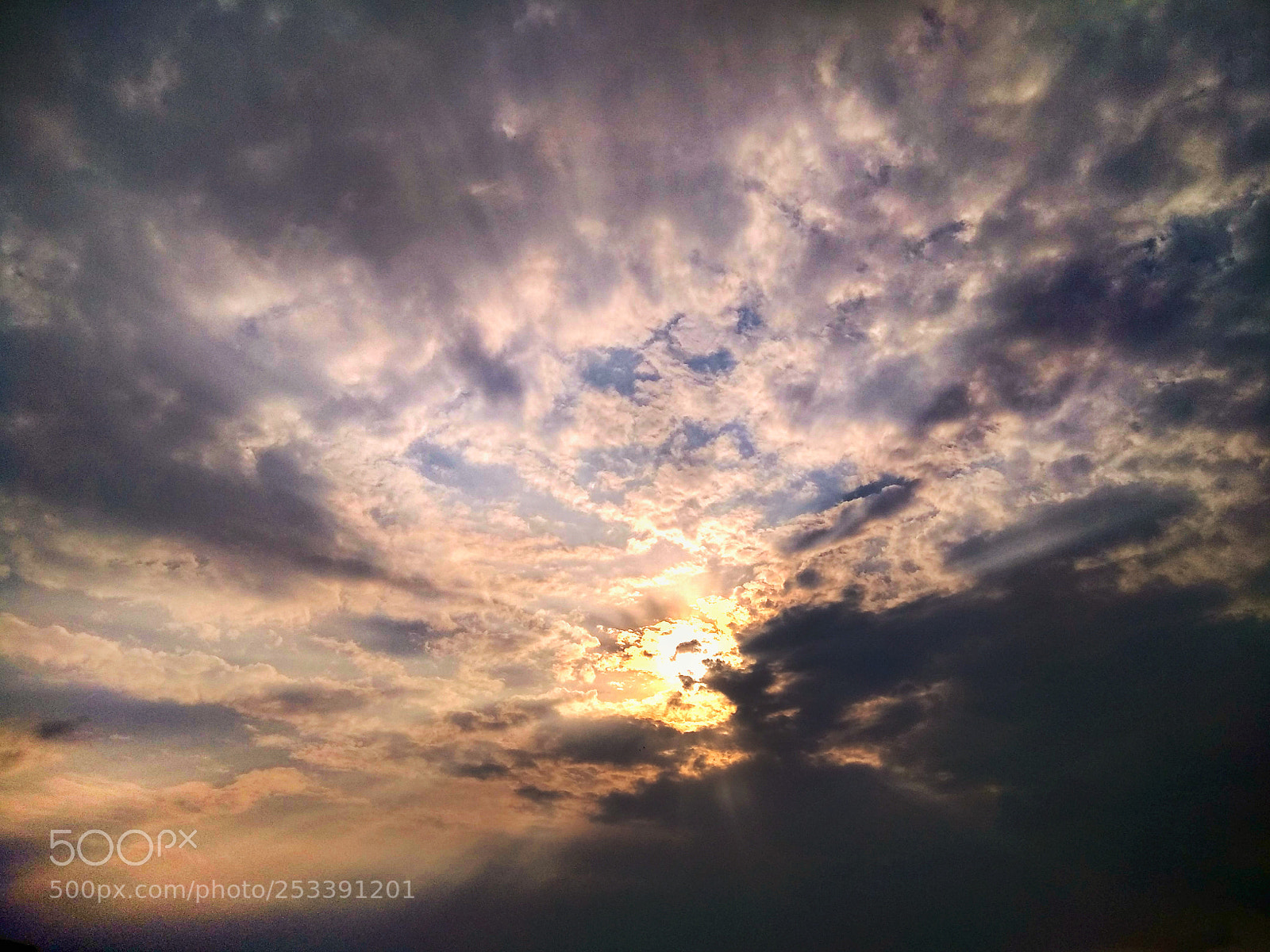Xiaomi Redmi Note 4 sample photo. Golden sky. photography