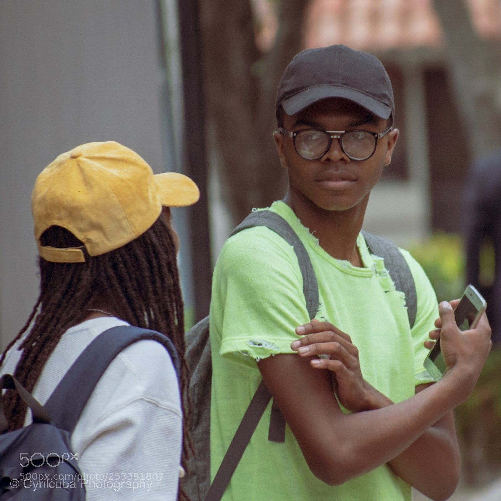 Nikon D5500 sample photo. Students on the street  photography