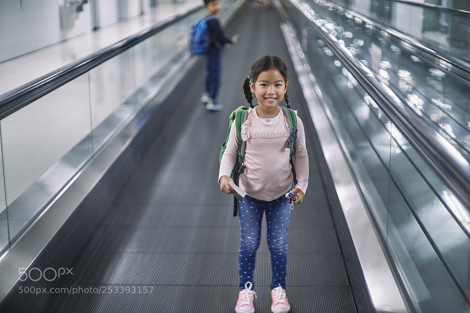 Sony a7 III sample photo. Moving walkway photography
