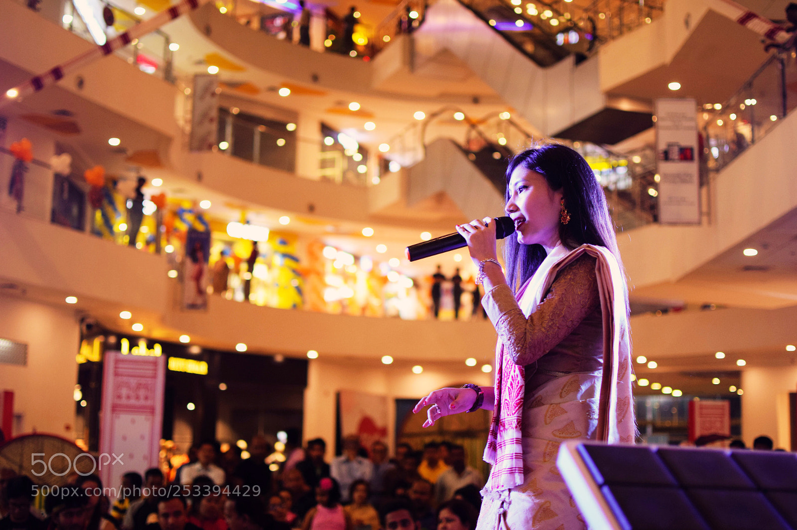 Nikon D5300 sample photo. Jutimala performing before live photography