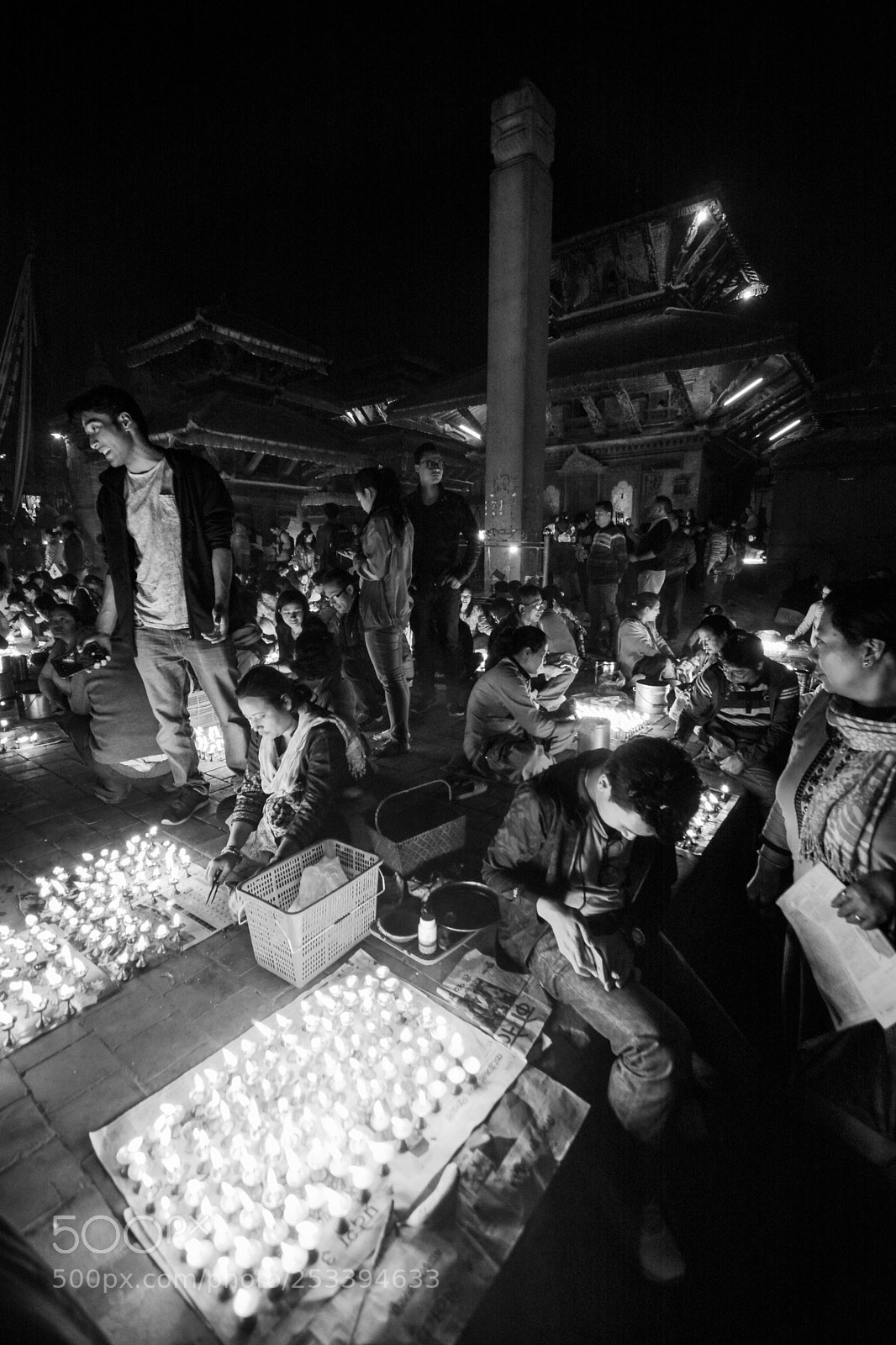 Nikon D7100 sample photo. Jatra vibes (seto machhindranath) photography